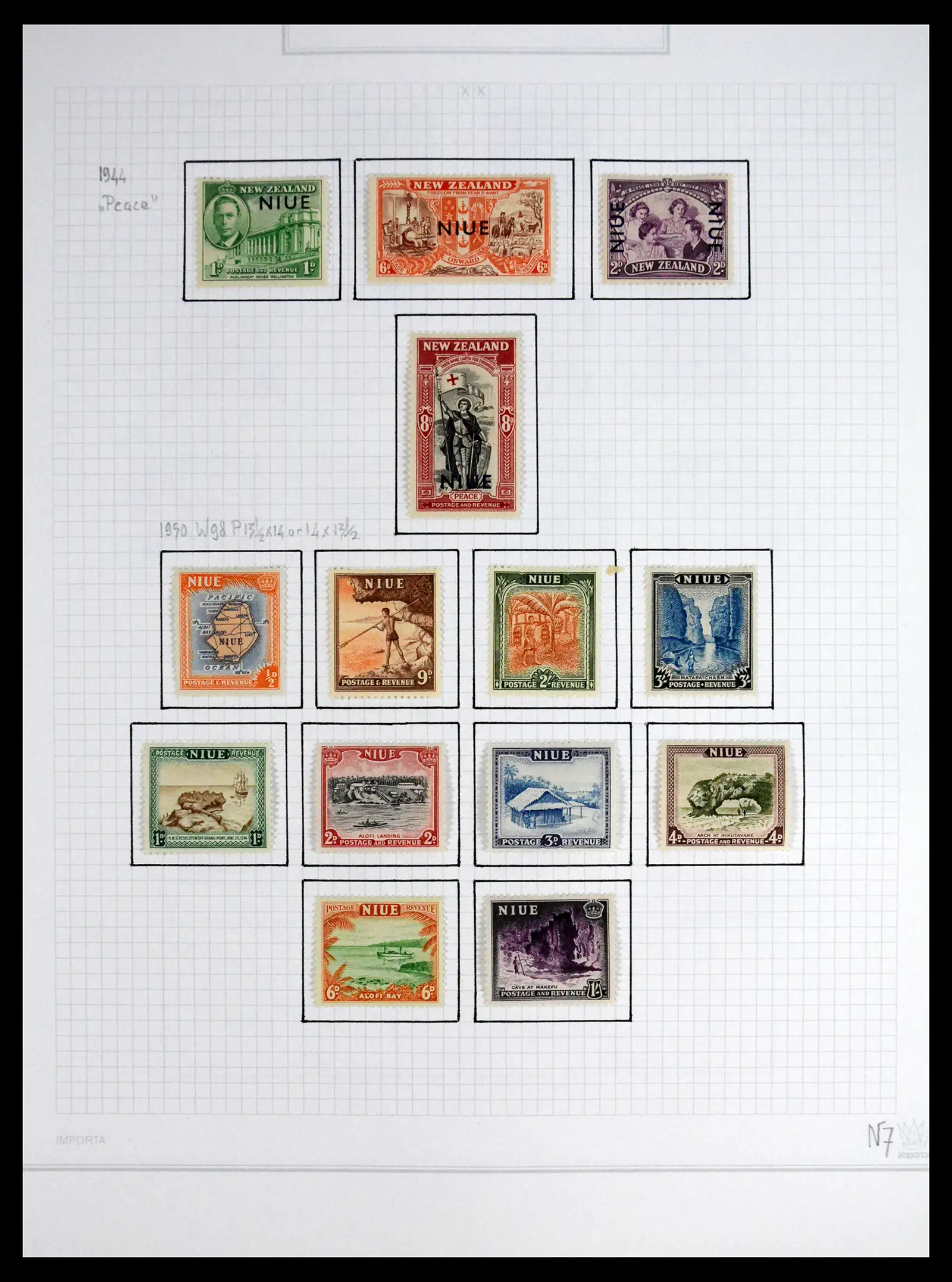 41555 0022 - Stamp collection 41555 British Commonwealth 1892-1958.
