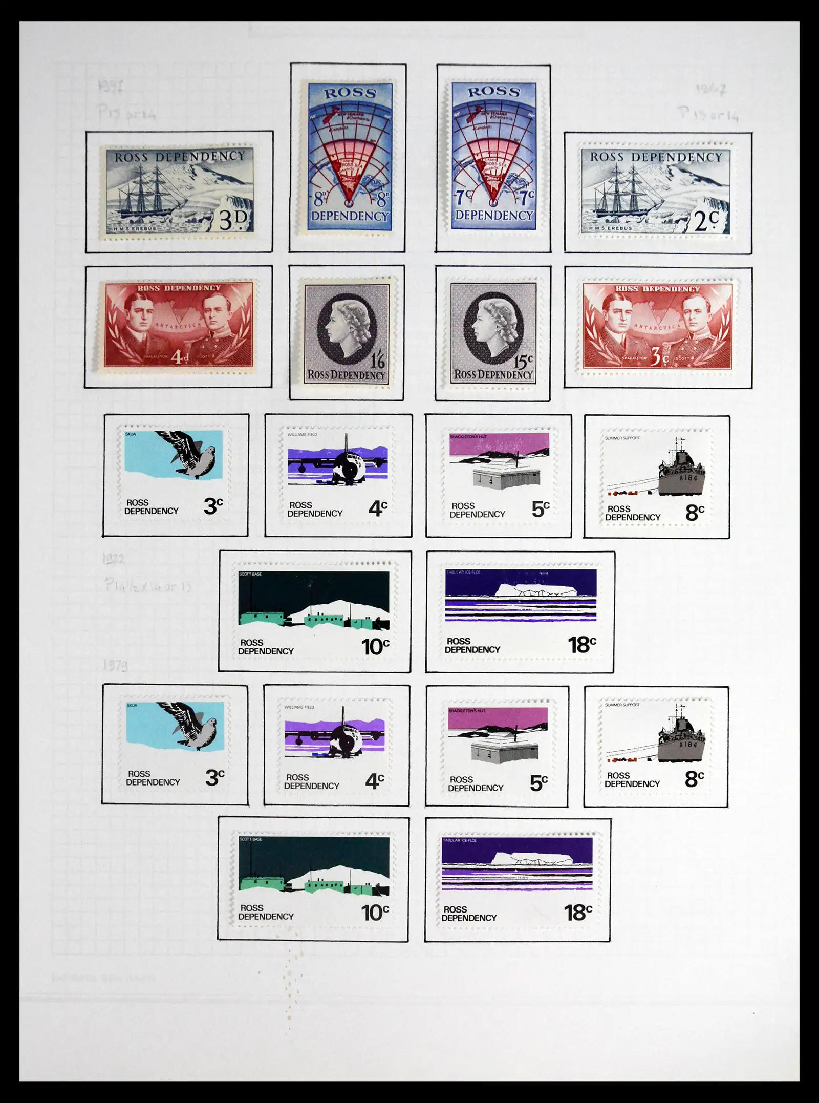41555 0028 - Stamp collection 41555 British Commonwealth 1892-1958.