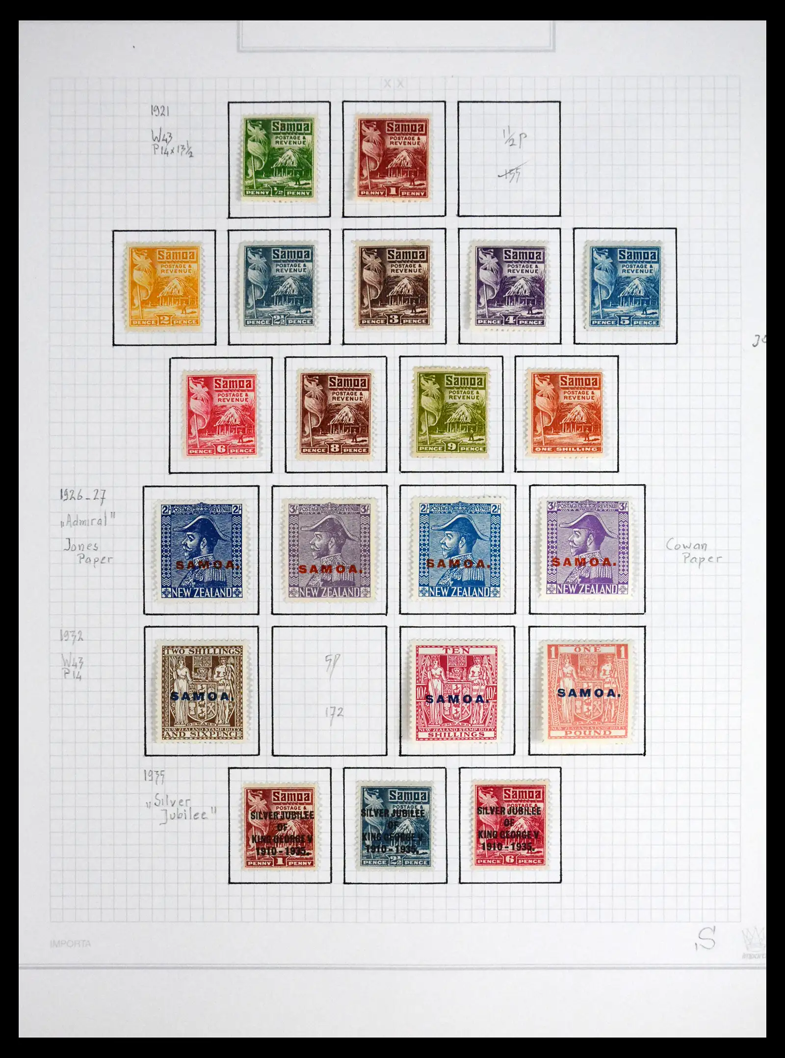 41555 0032 - Stamp collection 41555 British Commonwealth 1892-1958.