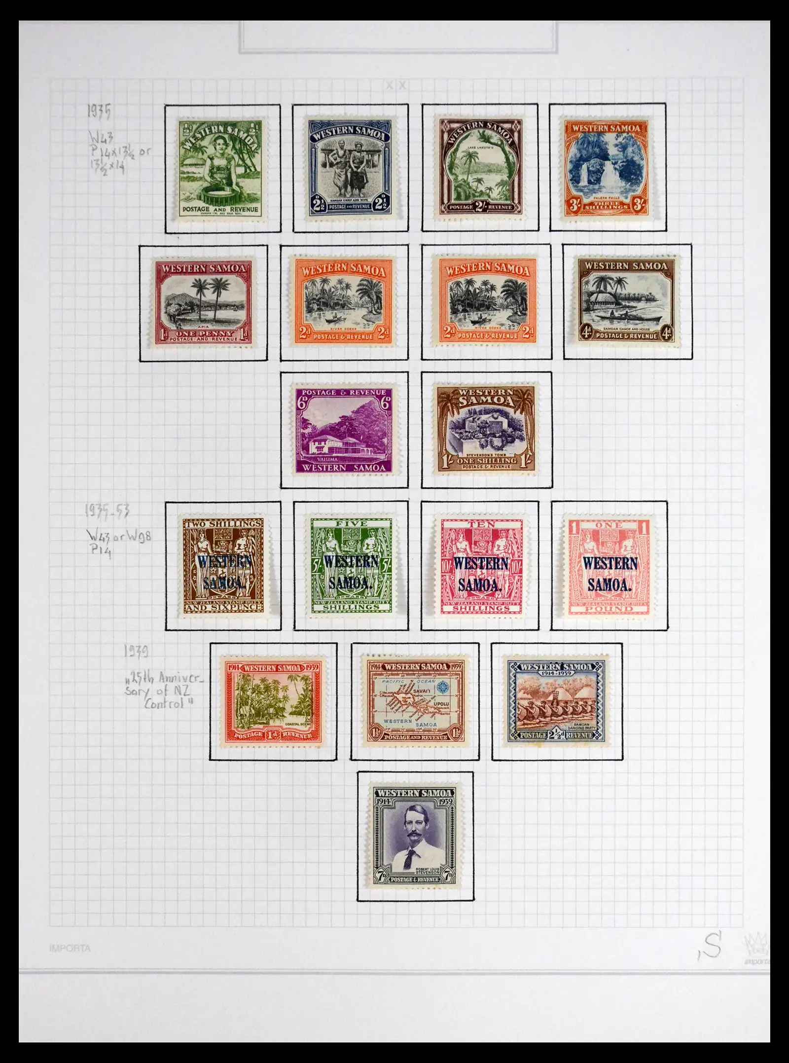 41555 0033 - Stamp collection 41555 British Commonwealth 1892-1958.