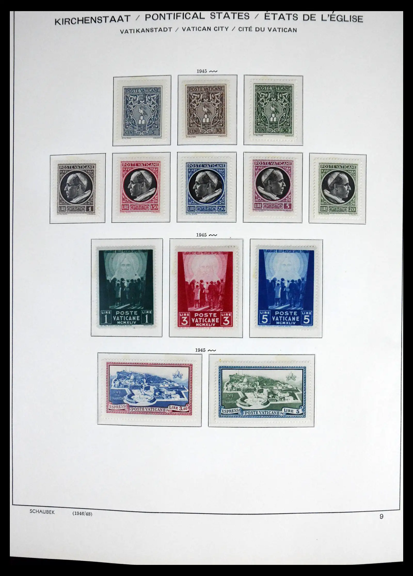 41556 0008 - Stamp collection 41556 Vatican complete 1929-1983.