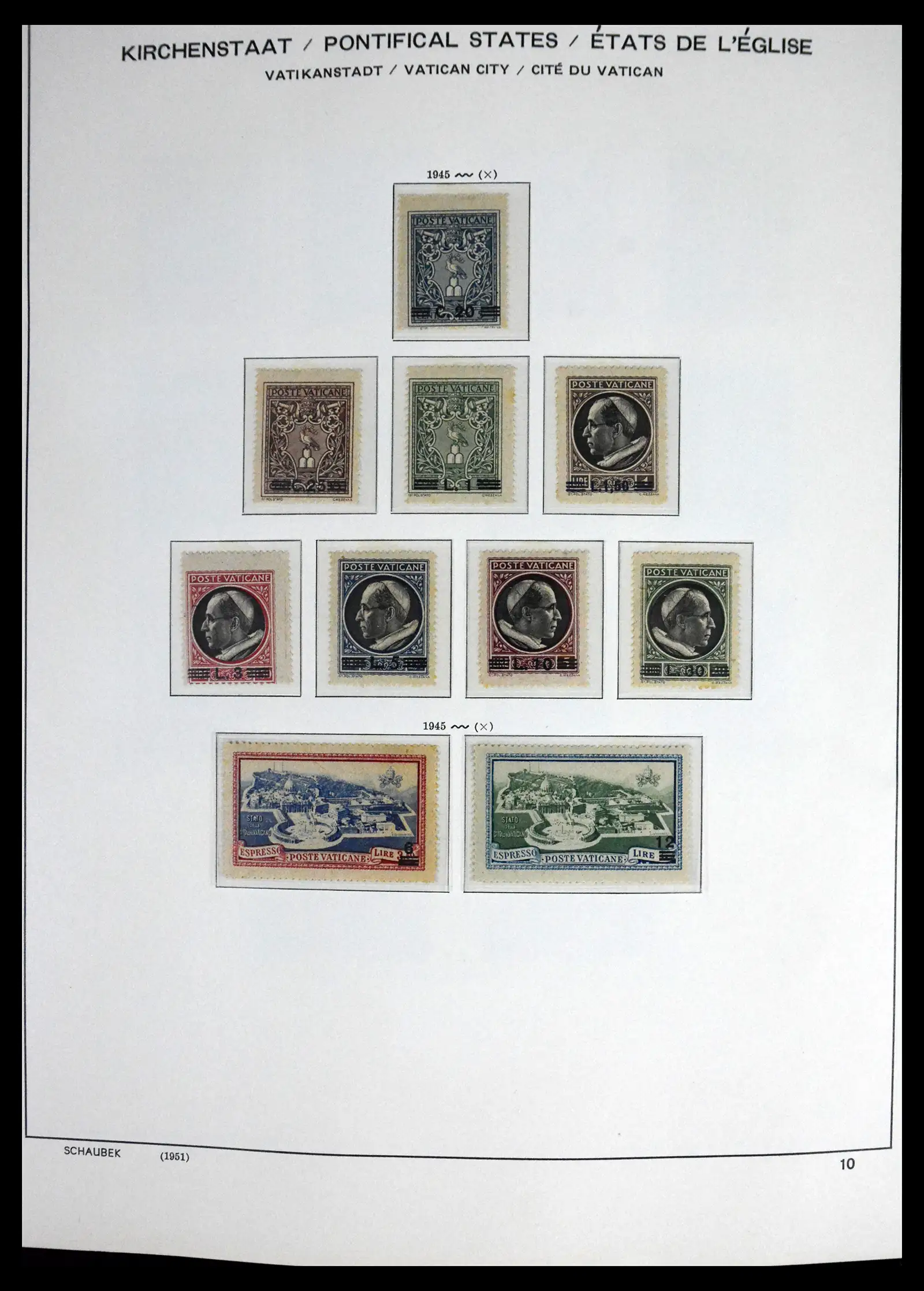 41556 0009 - Stamp collection 41556 Vatican complete 1929-1983.