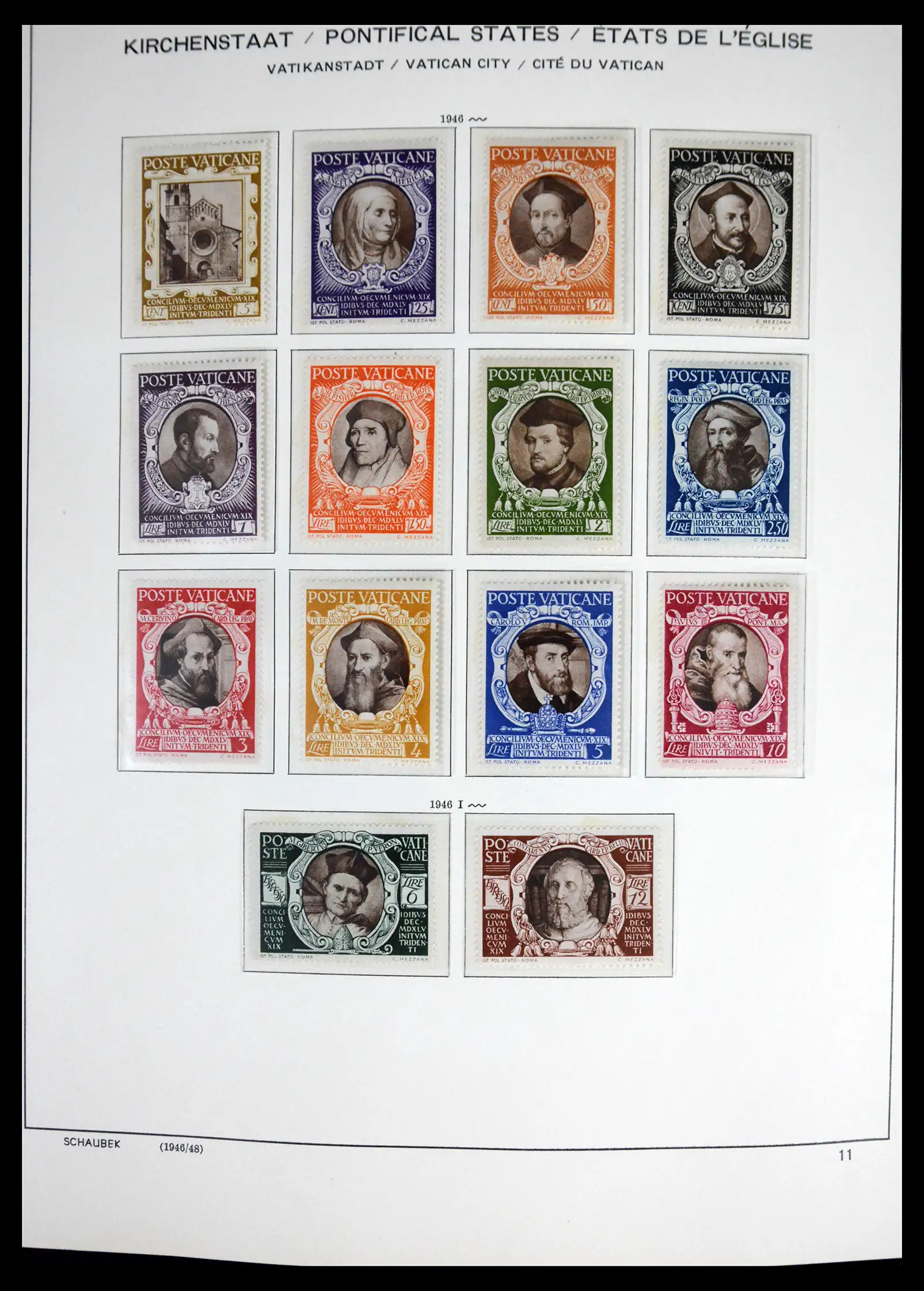 41556 0010 - Stamp collection 41556 Vatican complete 1929-1983.