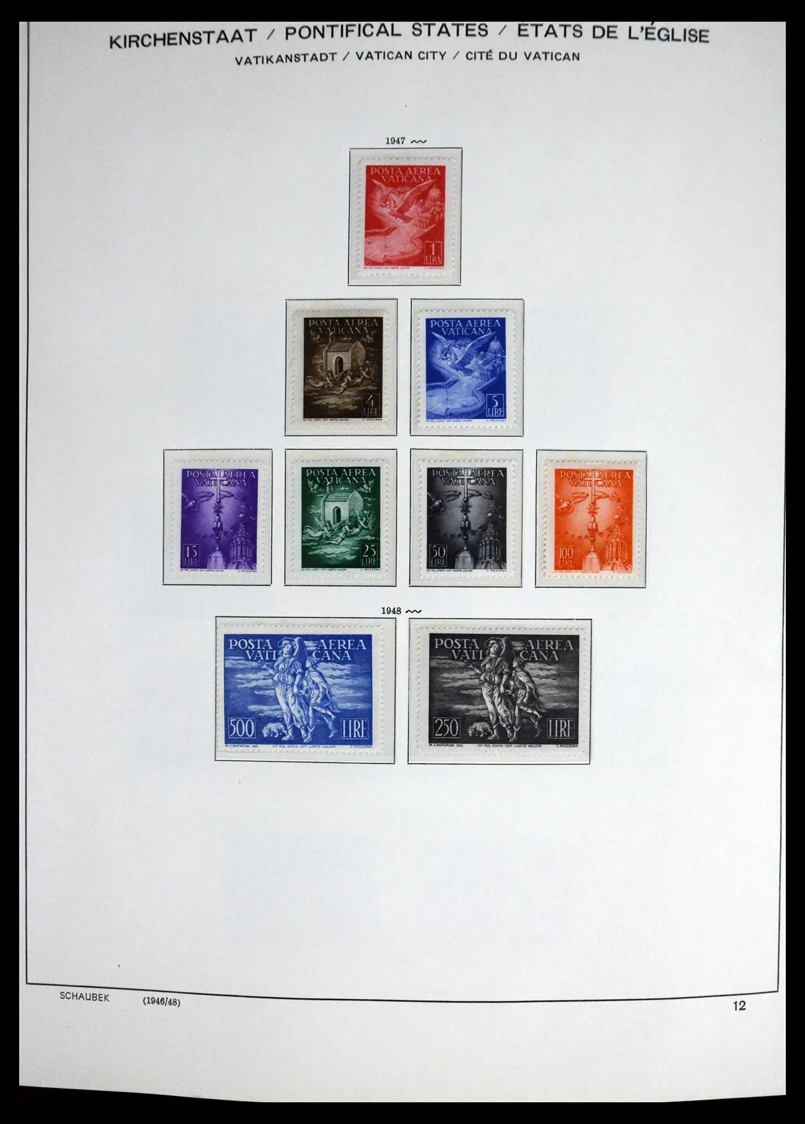 41556 0011 - Stamp collection 41556 Vatican complete 1929-1983.