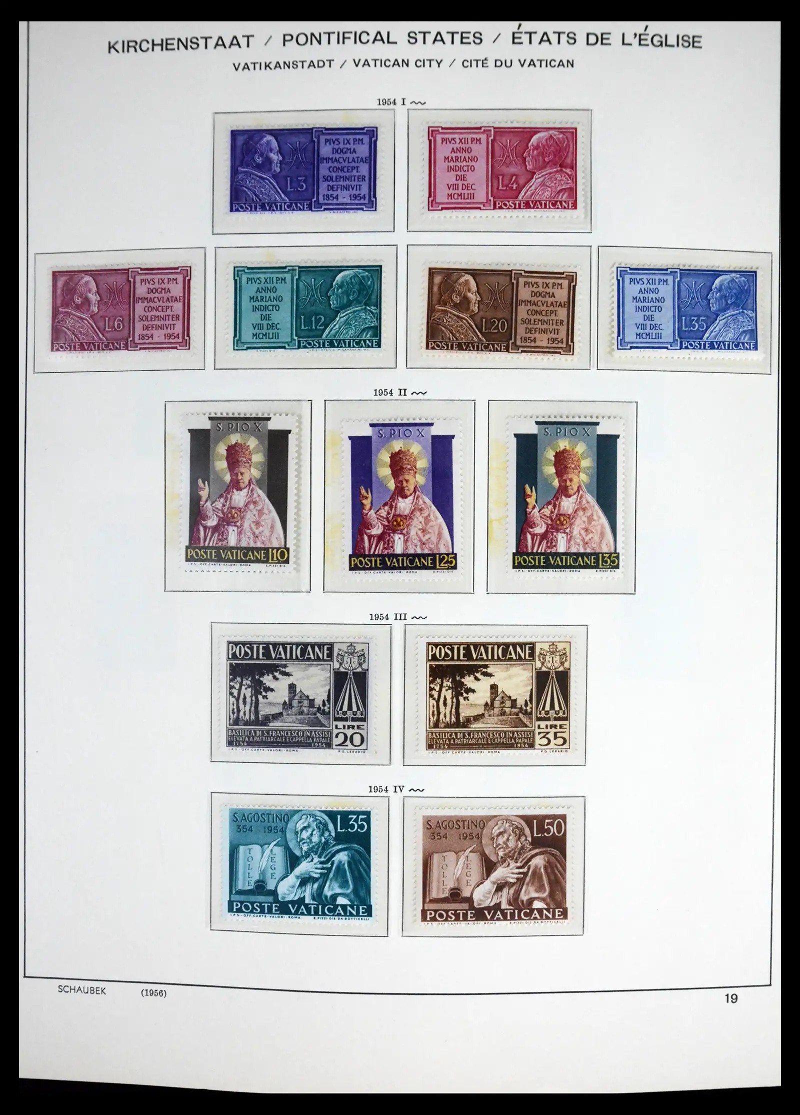 41556 0017 - Stamp collection 41556 Vatican complete 1929-1983.