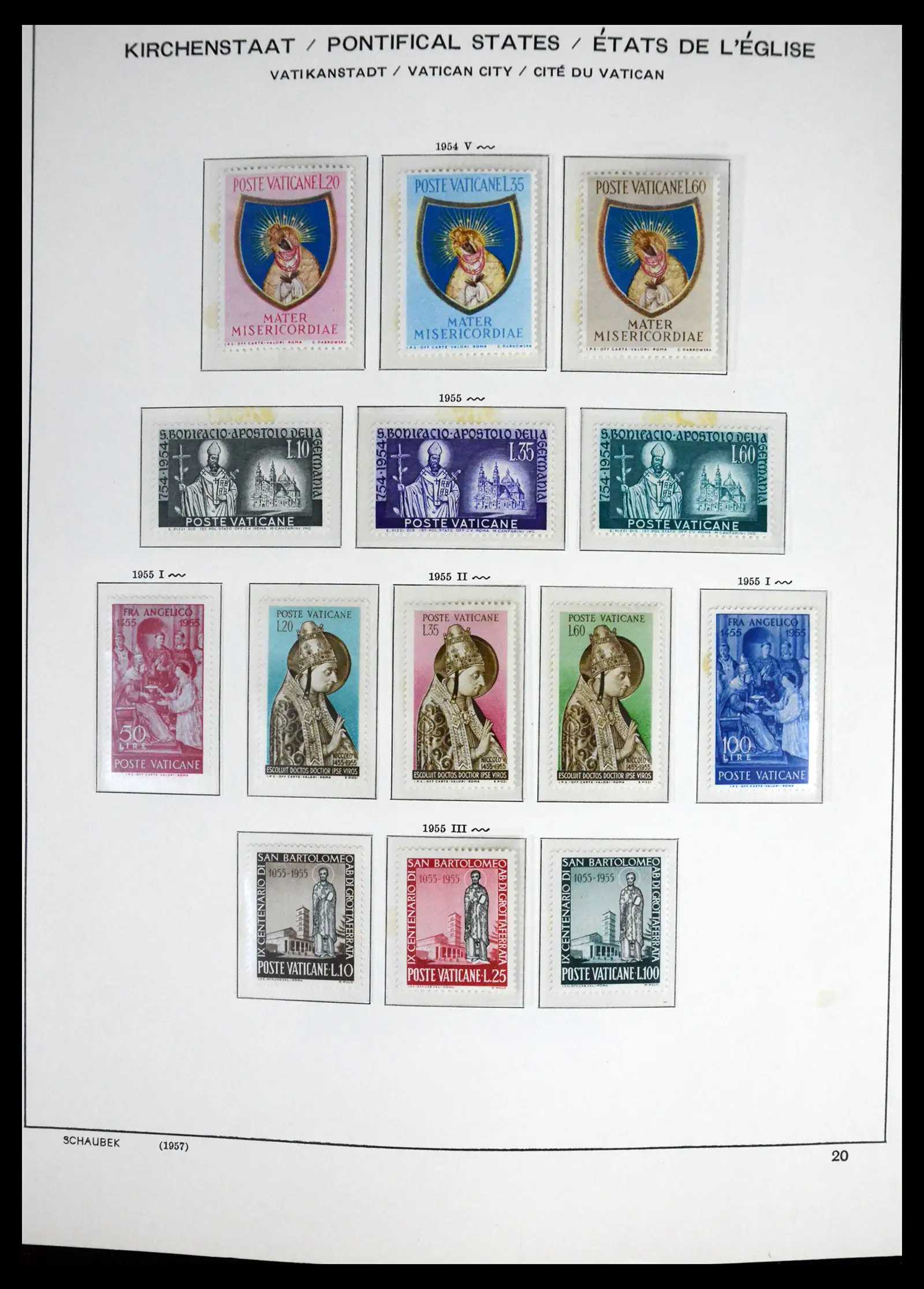 41556 0018 - Stamp collection 41556 Vatican complete 1929-1983.