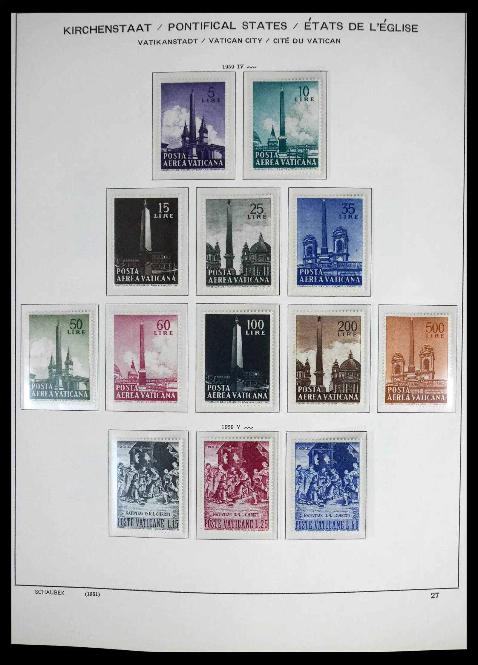 41556 0025 - Stamp collection 41556 Vatican complete 1929-1983.