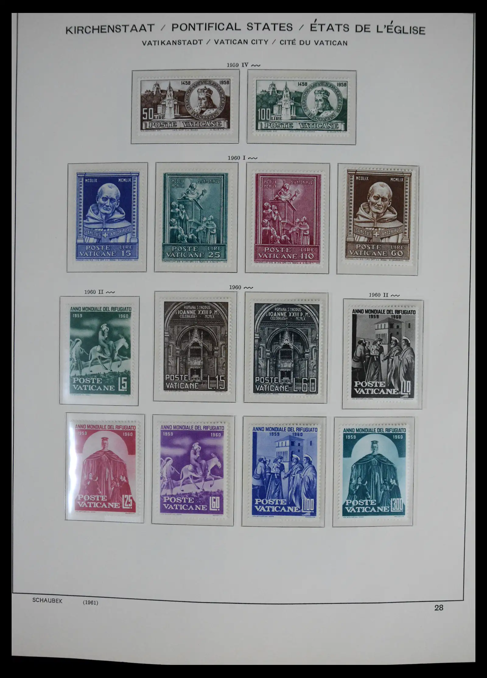 41556 0026 - Stamp collection 41556 Vatican complete 1929-1983.