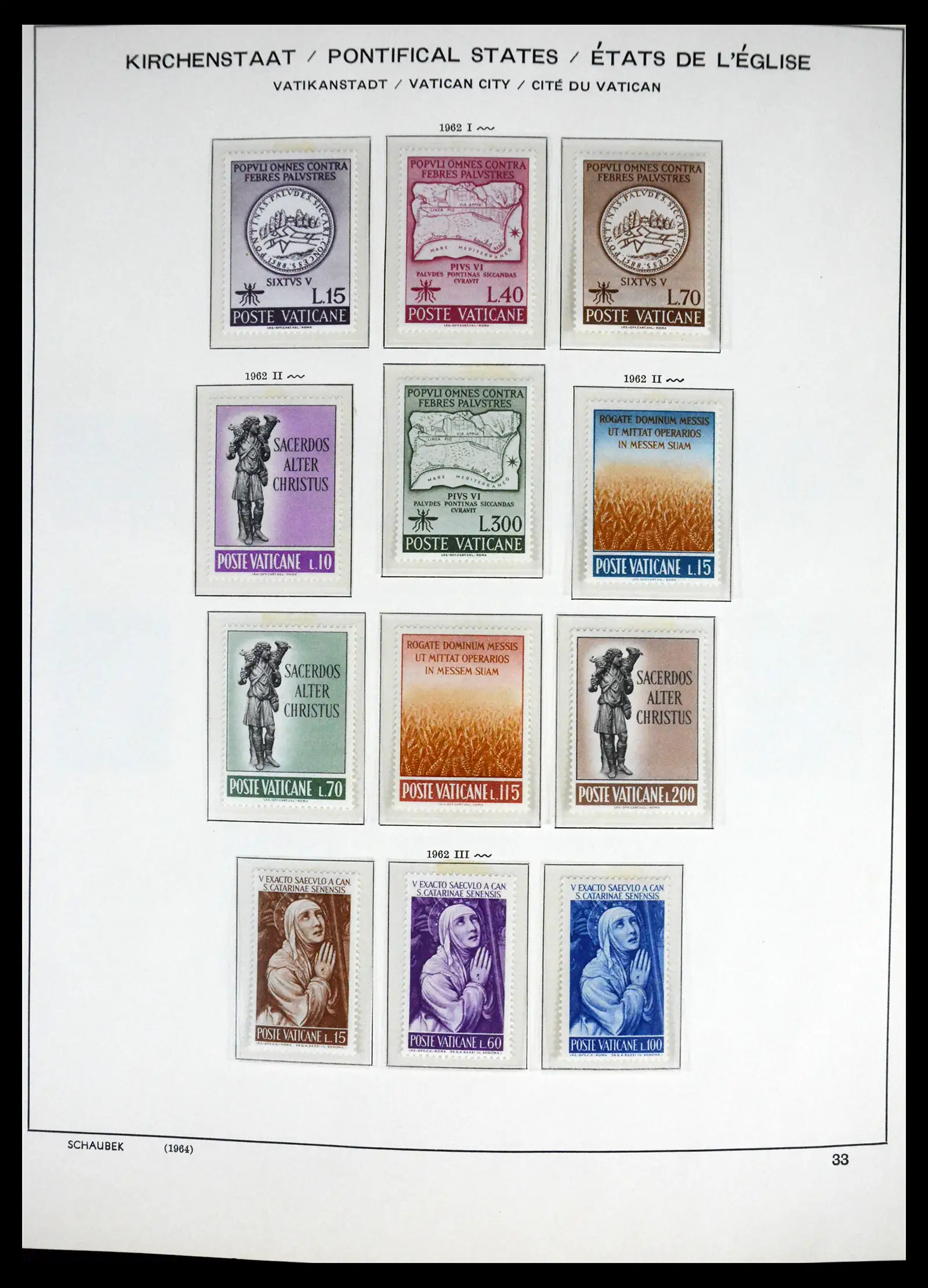 41556 0031 - Stamp collection 41556 Vatican complete 1929-1983.