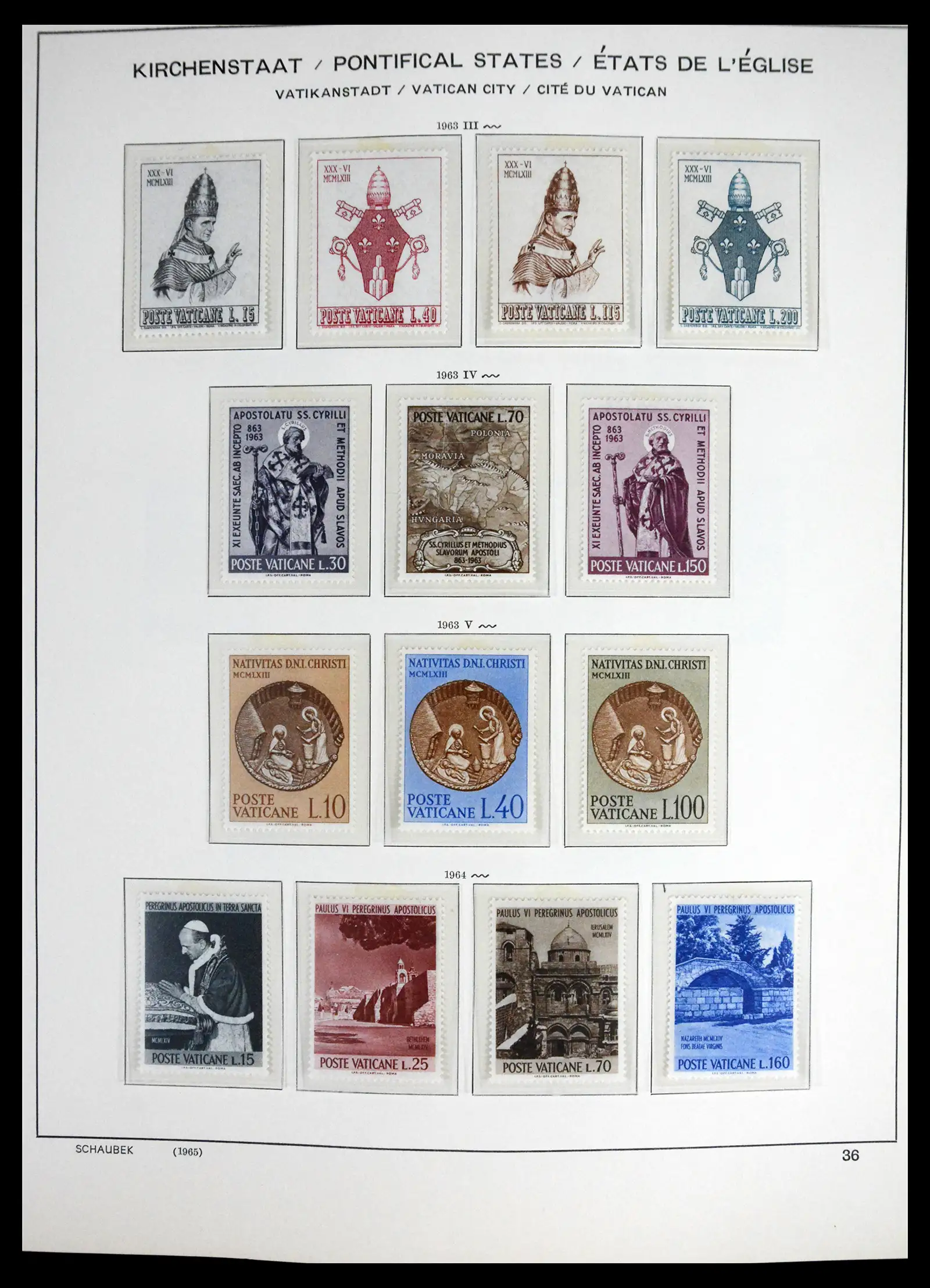 41556 0034 - Stamp collection 41556 Vatican complete 1929-1983.