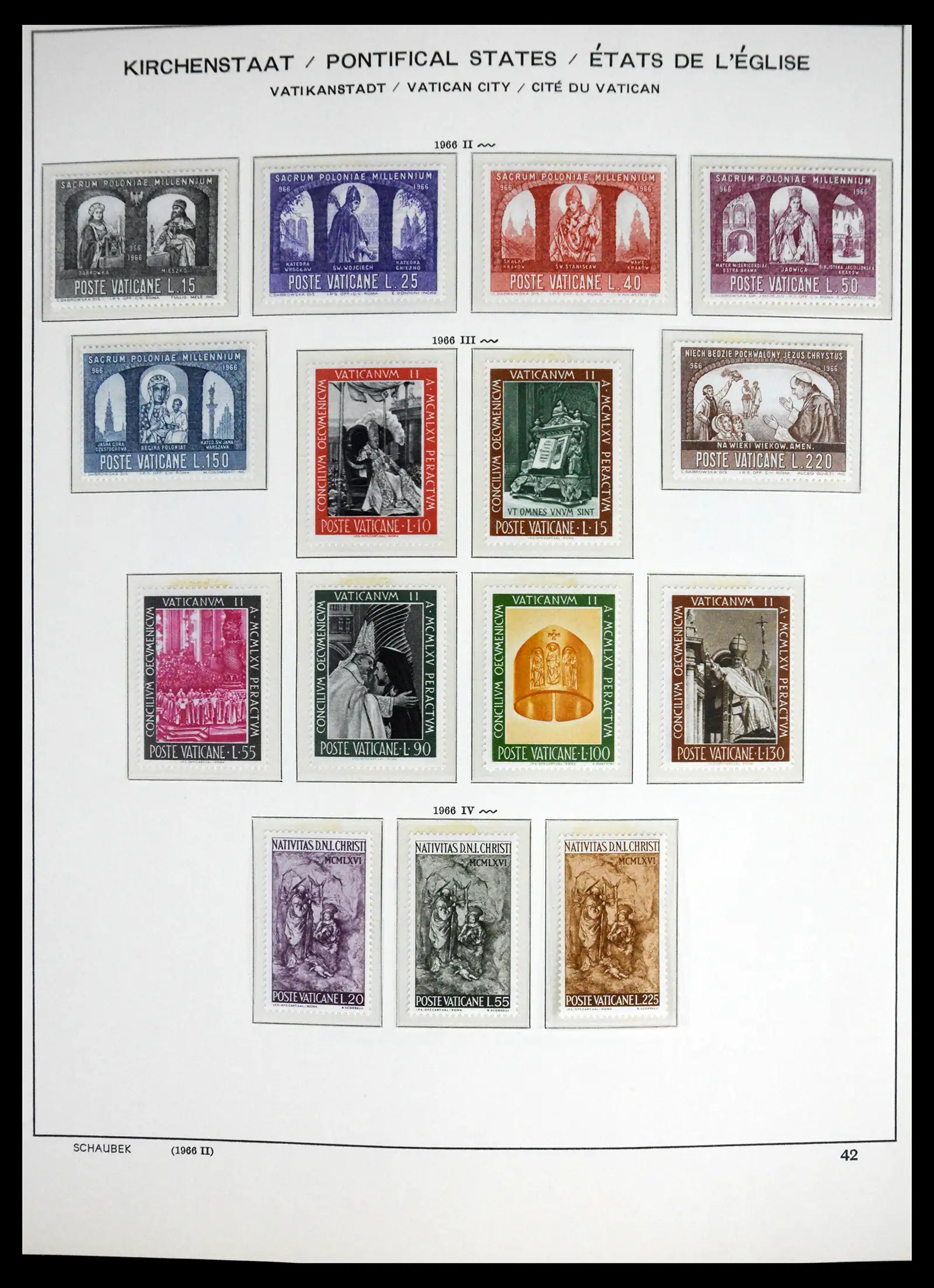 41556 0040 - Stamp collection 41556 Vatican complete 1929-1983.