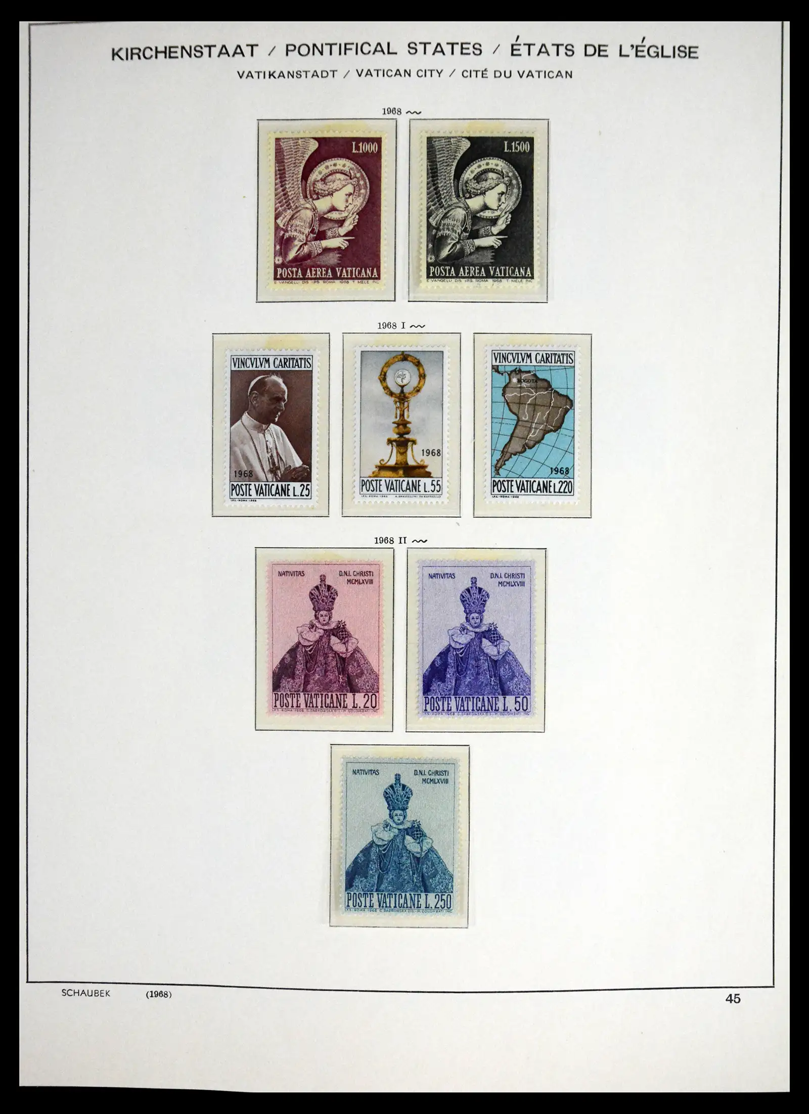 41556 0043 - Stamp collection 41556 Vatican complete 1929-1983.