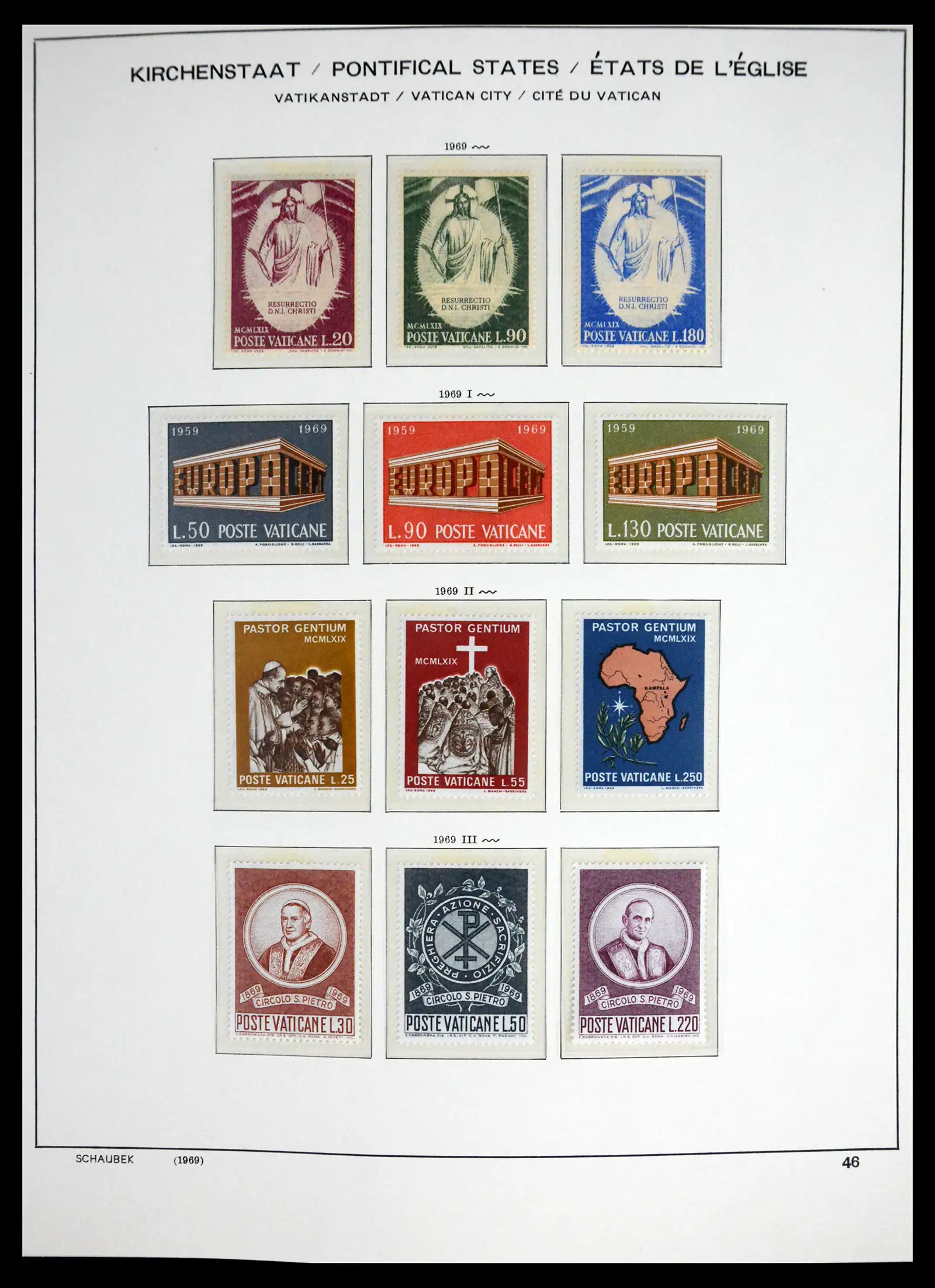 41556 0044 - Stamp collection 41556 Vatican complete 1929-1983.