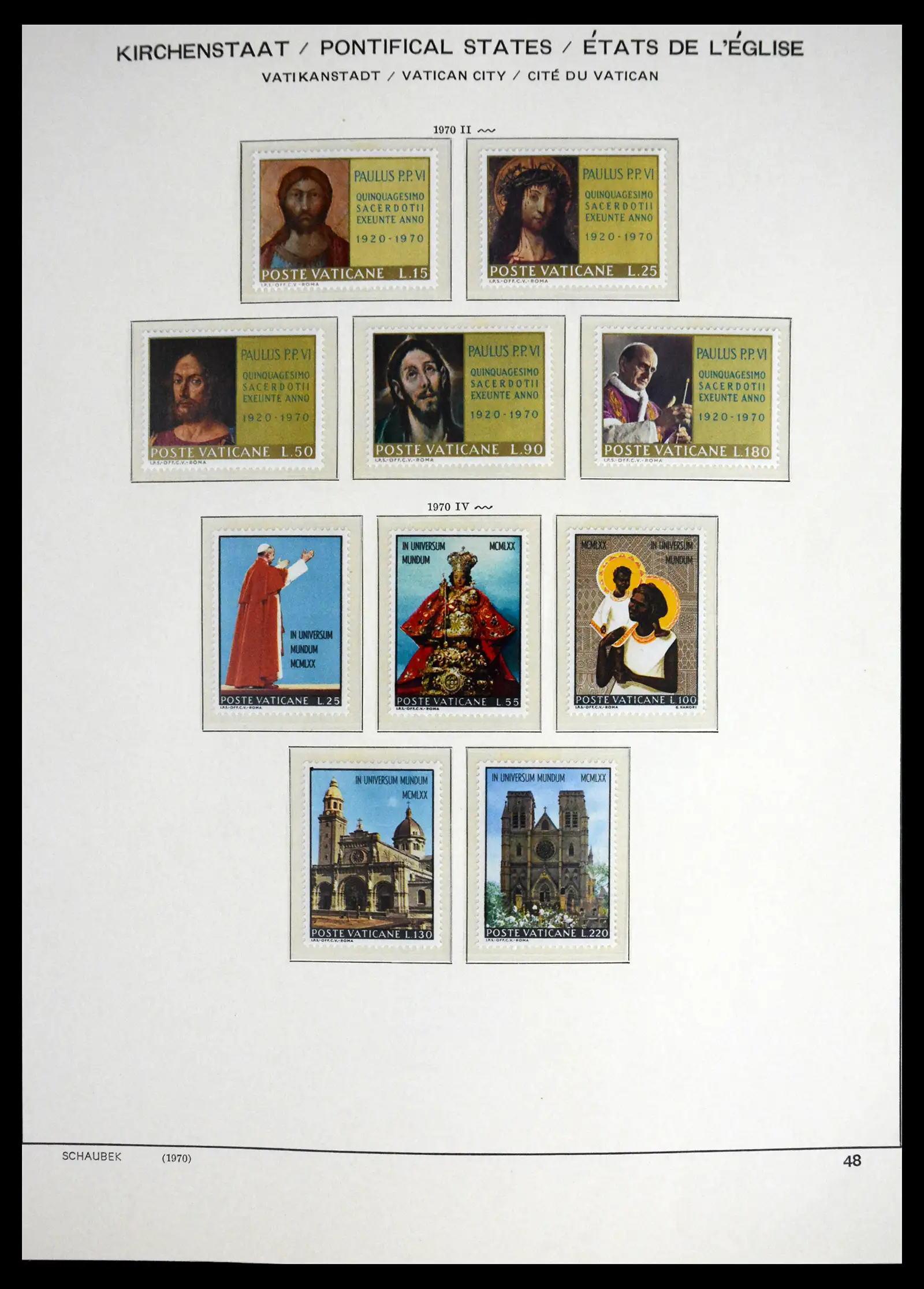 41556 0046 - Stamp collection 41556 Vatican complete 1929-1983.