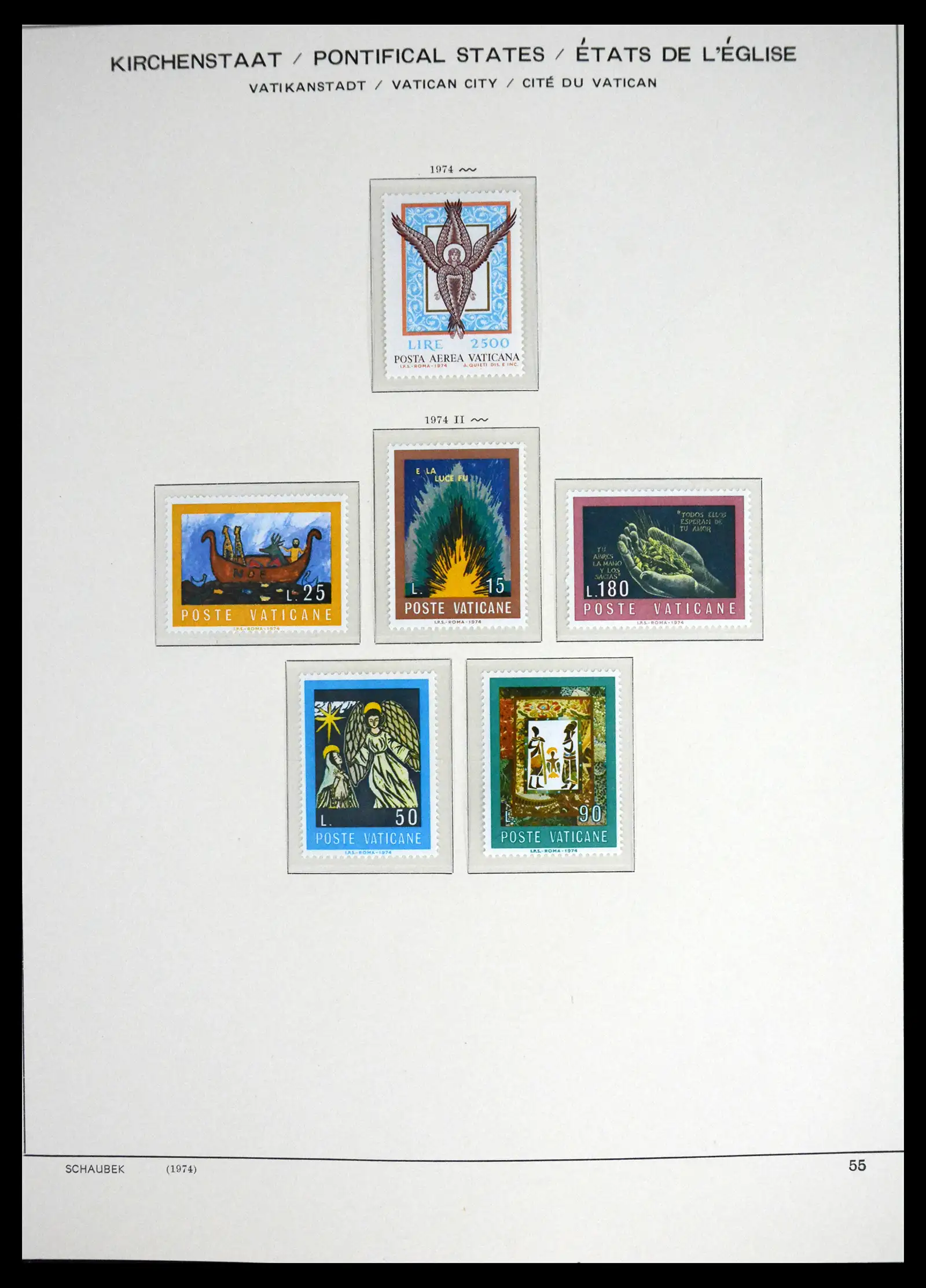 41556 0053 - Stamp collection 41556 Vatican complete 1929-1983.