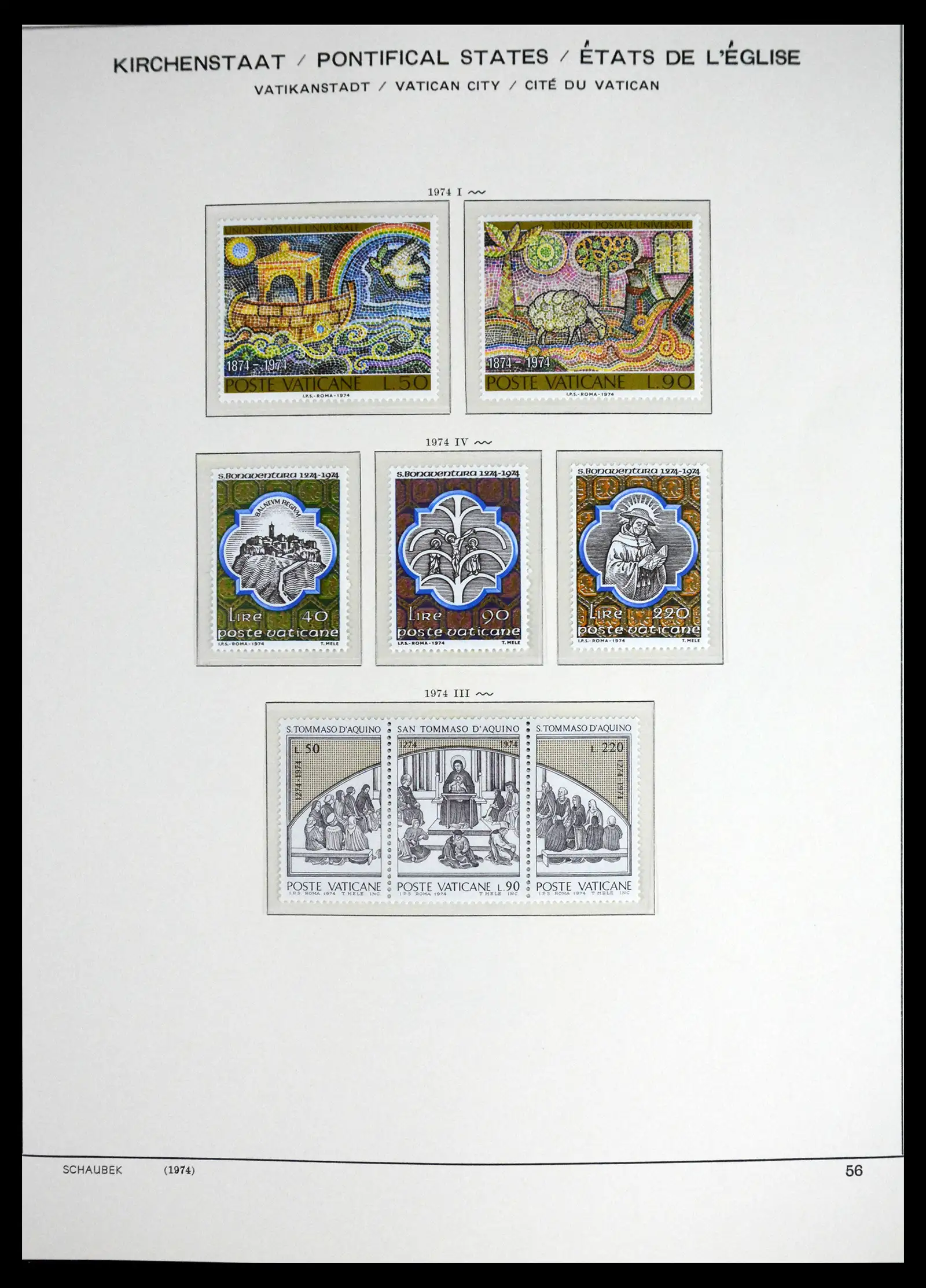 41556 0054 - Stamp collection 41556 Vatican complete 1929-1983.