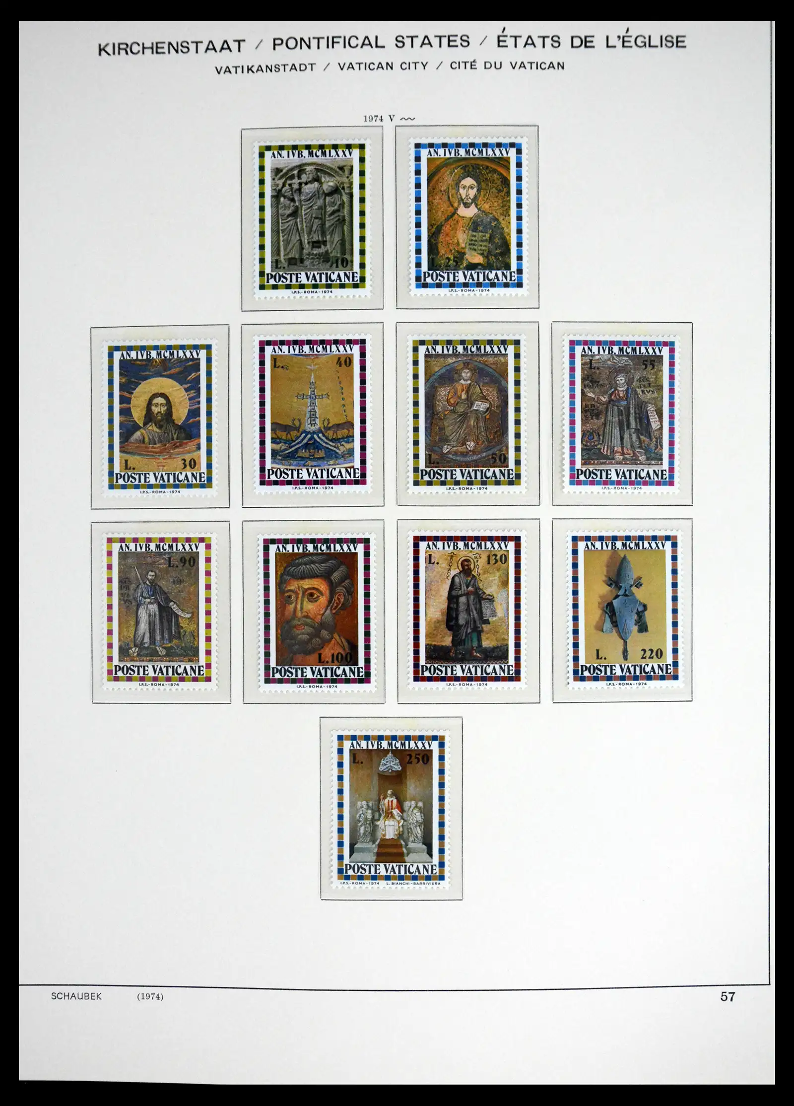41556 0055 - Stamp collection 41556 Vatican complete 1929-1983.