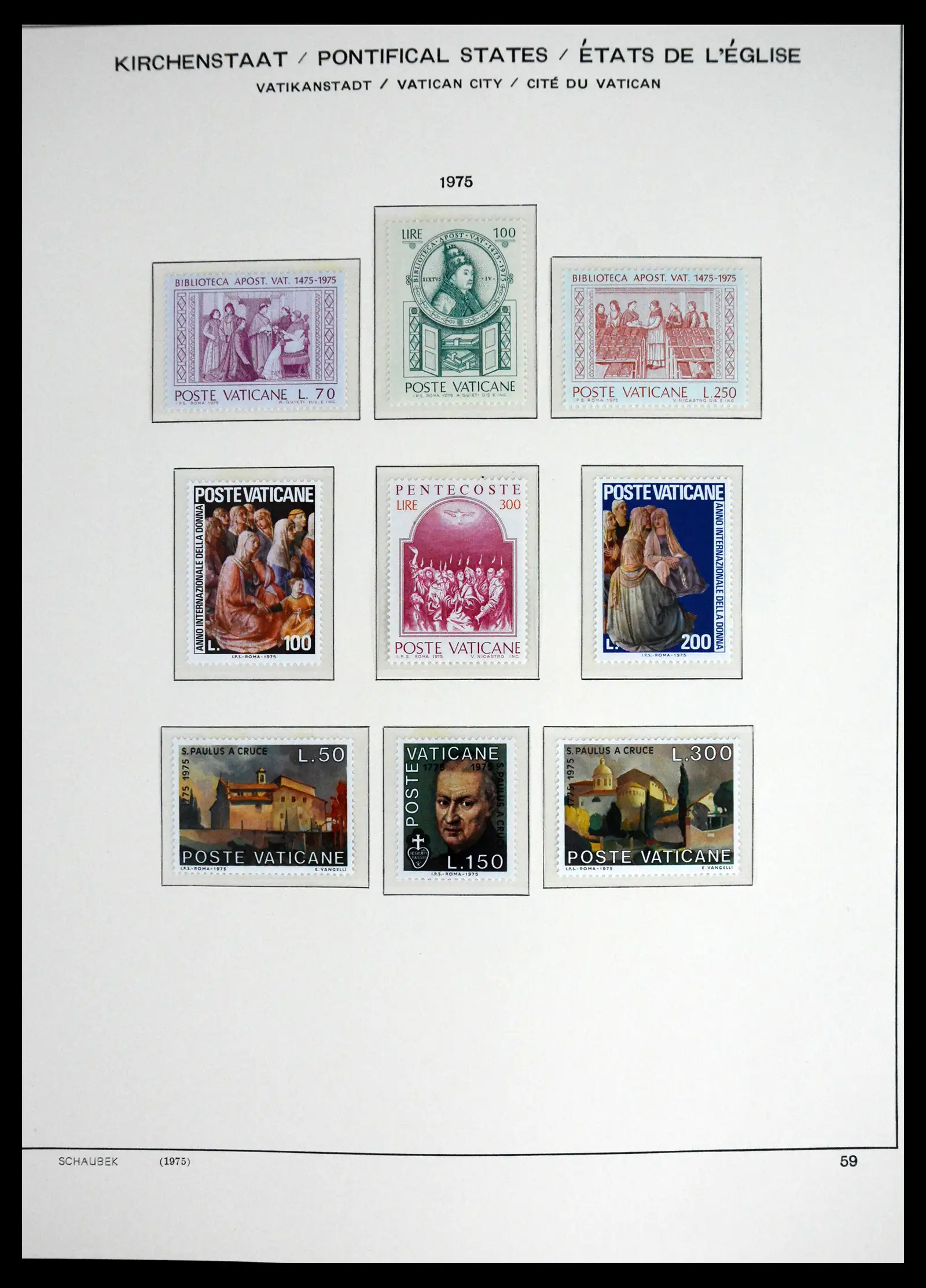 41556 0057 - Stamp collection 41556 Vatican complete 1929-1983.