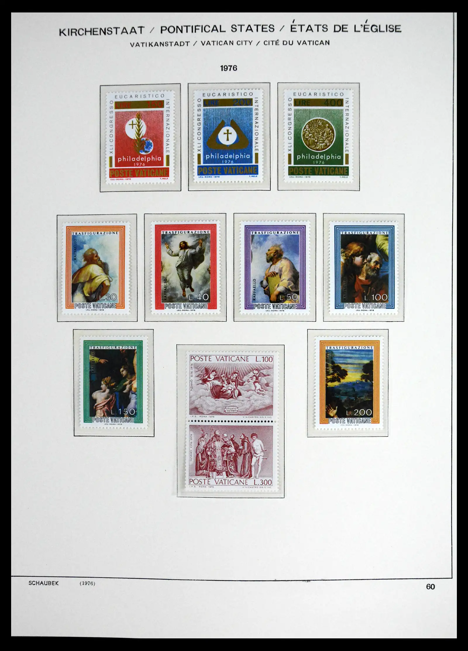 41556 0058 - Stamp collection 41556 Vatican complete 1929-1983.