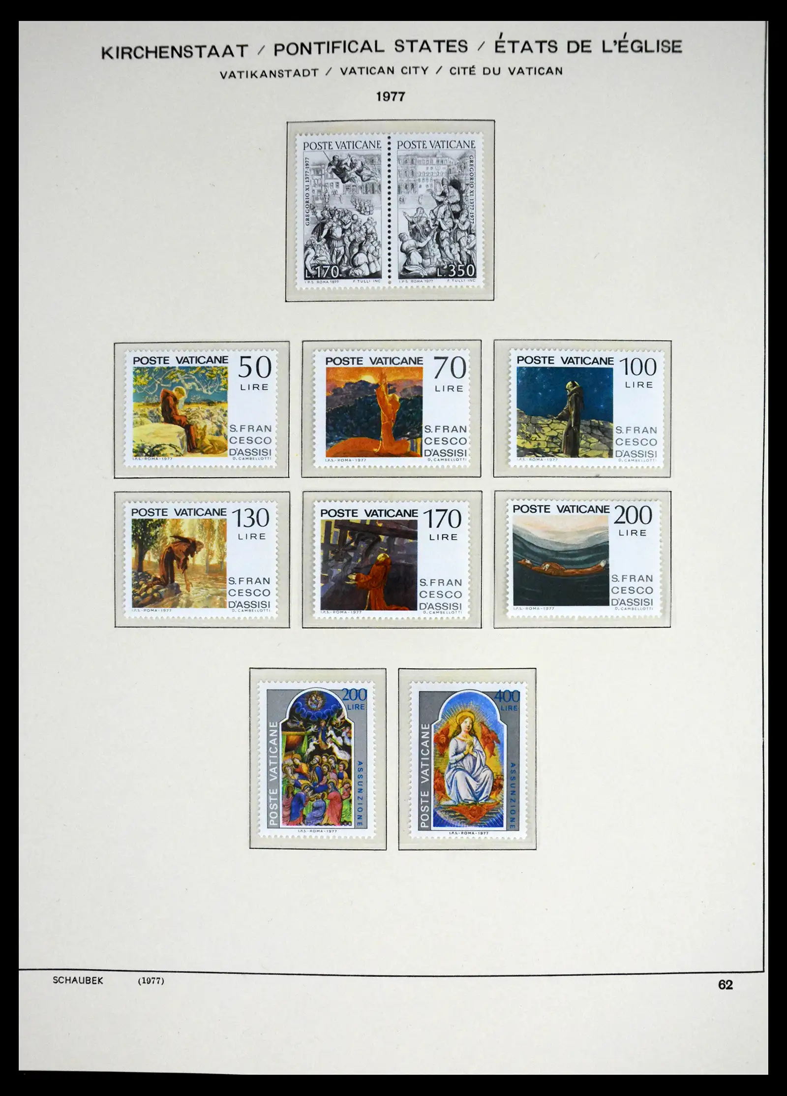 41556 0060 - Stamp collection 41556 Vatican complete 1929-1983.