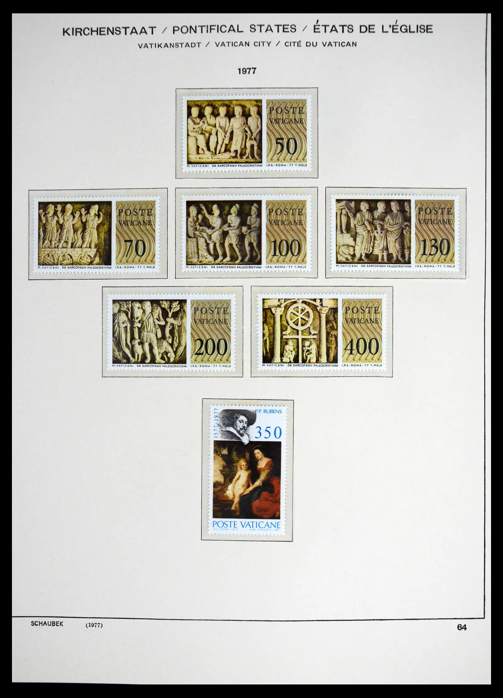 41556 0062 - Stamp collection 41556 Vatican complete 1929-1983.