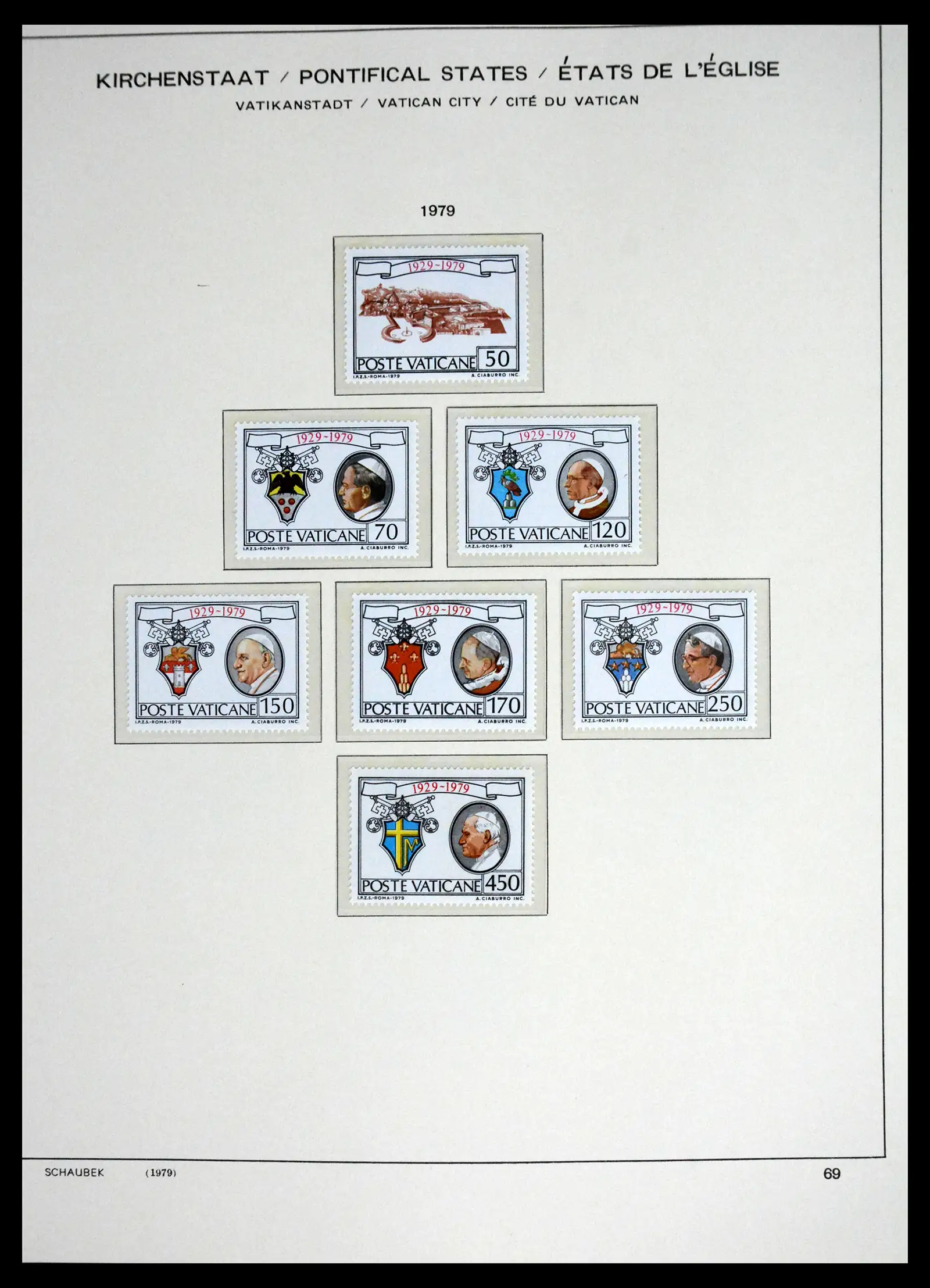 41556 0067 - Stamp collection 41556 Vatican complete 1929-1983.