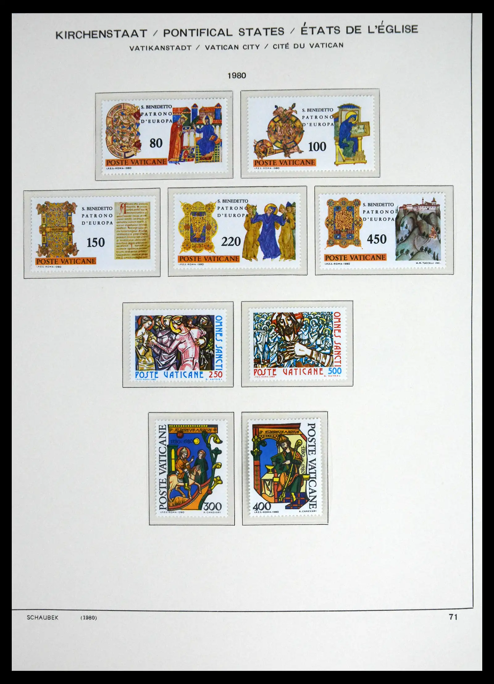 41556 0069 - Stamp collection 41556 Vatican complete 1929-1983.