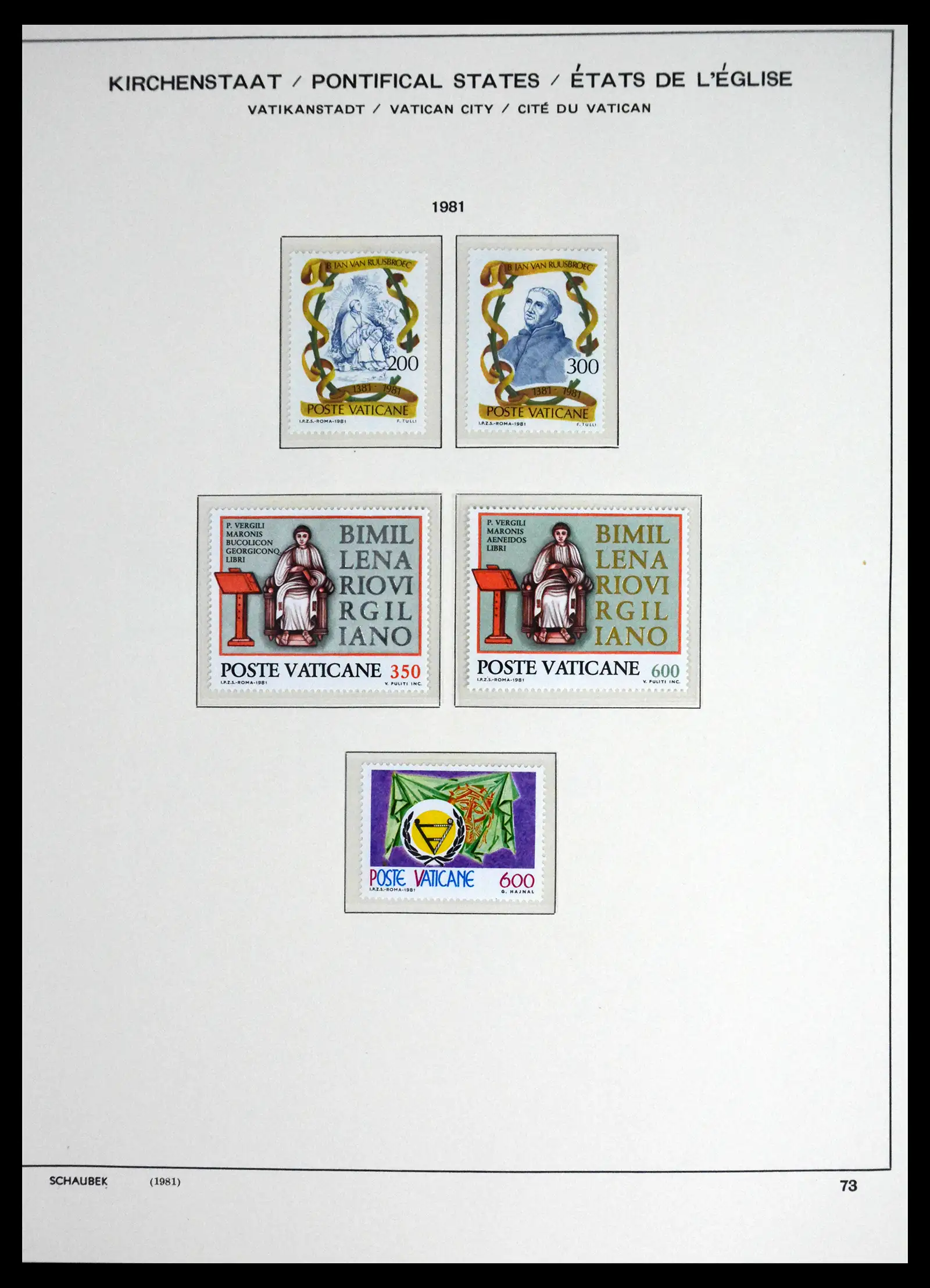 41556 0071 - Stamp collection 41556 Vatican complete 1929-1983.