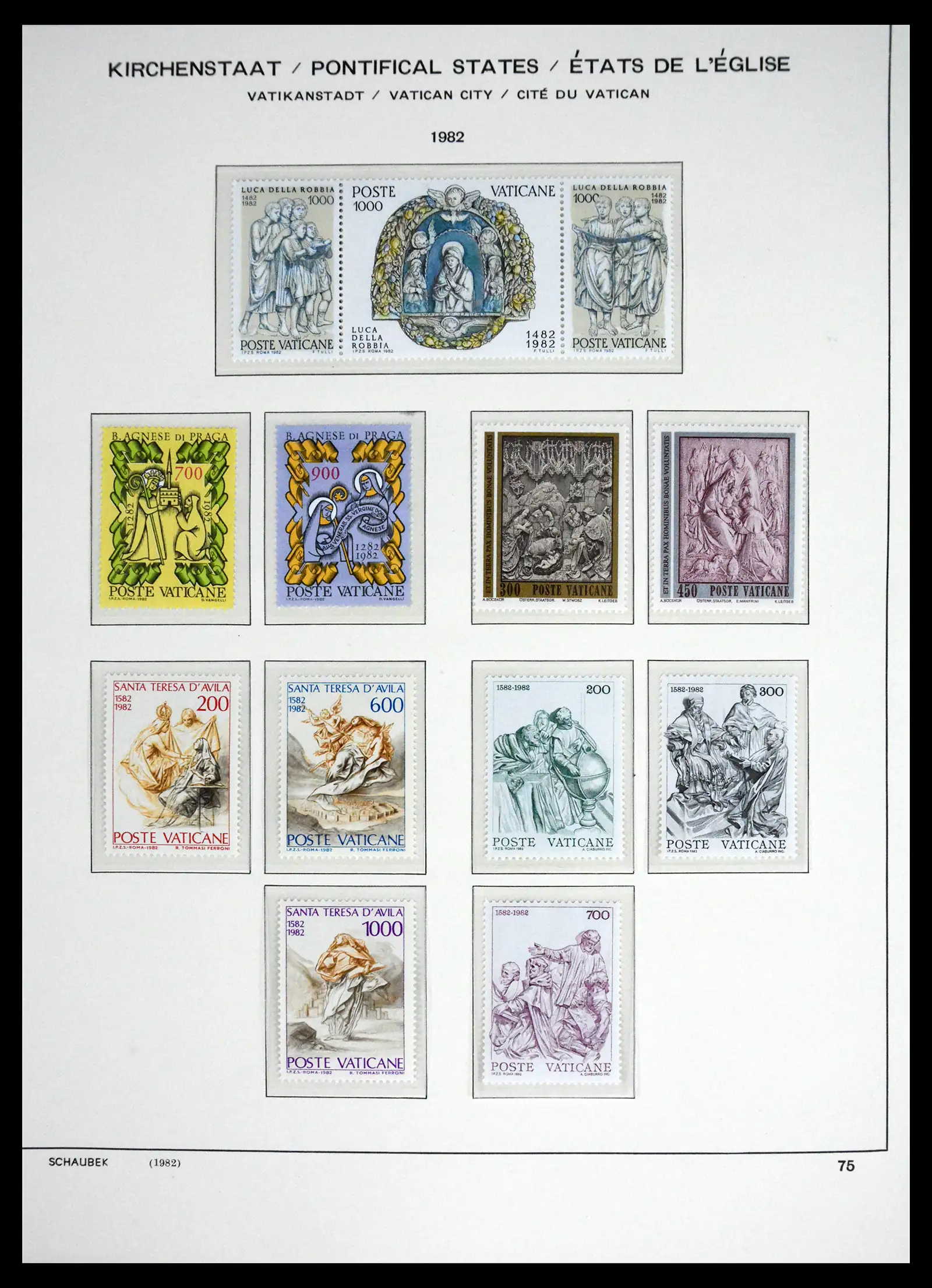 41556 0073 - Stamp collection 41556 Vatican complete 1929-1983.