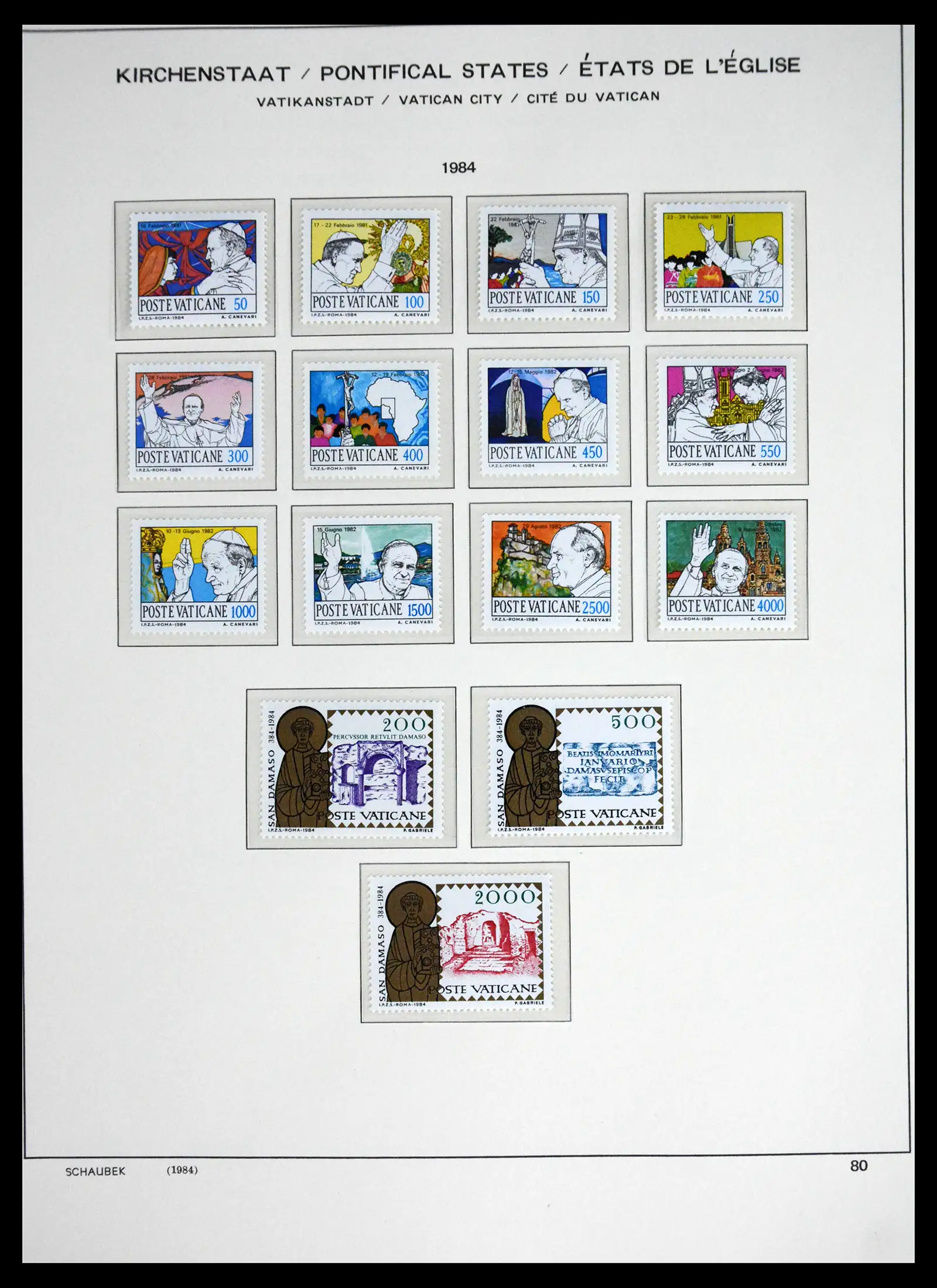 41556 0078 - Stamp collection 41556 Vatican complete 1929-1983.