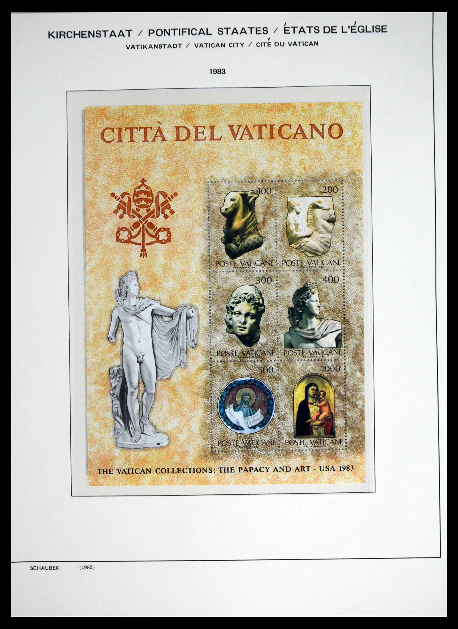 41556 0083 - Stamp collection 41556 Vatican complete 1929-1983.