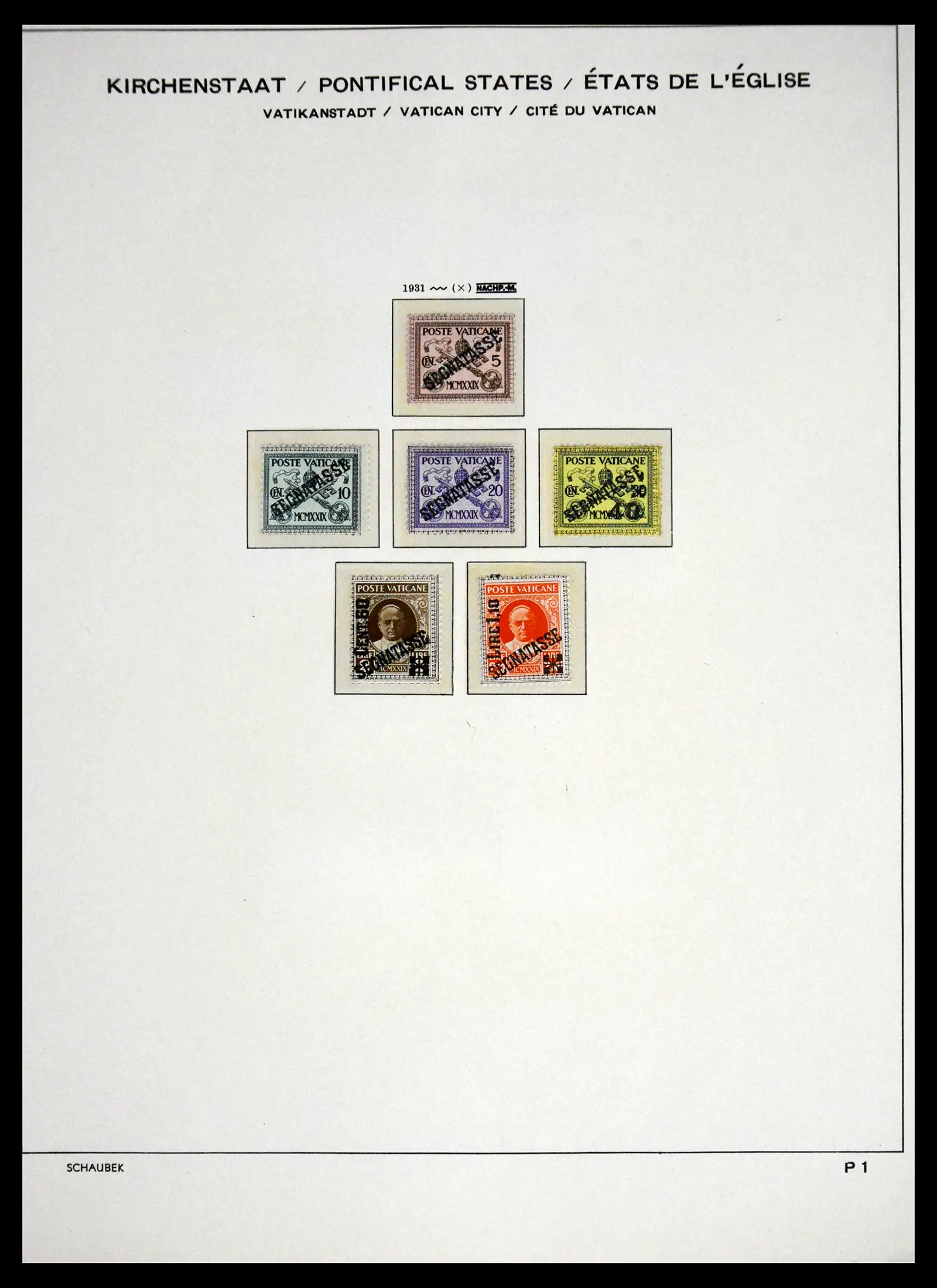 41556 0086 - Stamp collection 41556 Vatican complete 1929-1983.