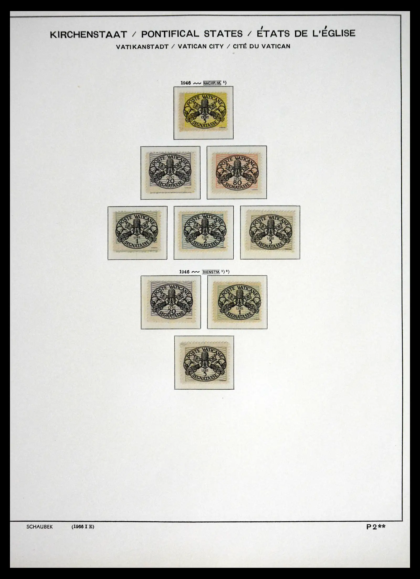 41556 0088 - Stamp collection 41556 Vatican complete 1929-1983.