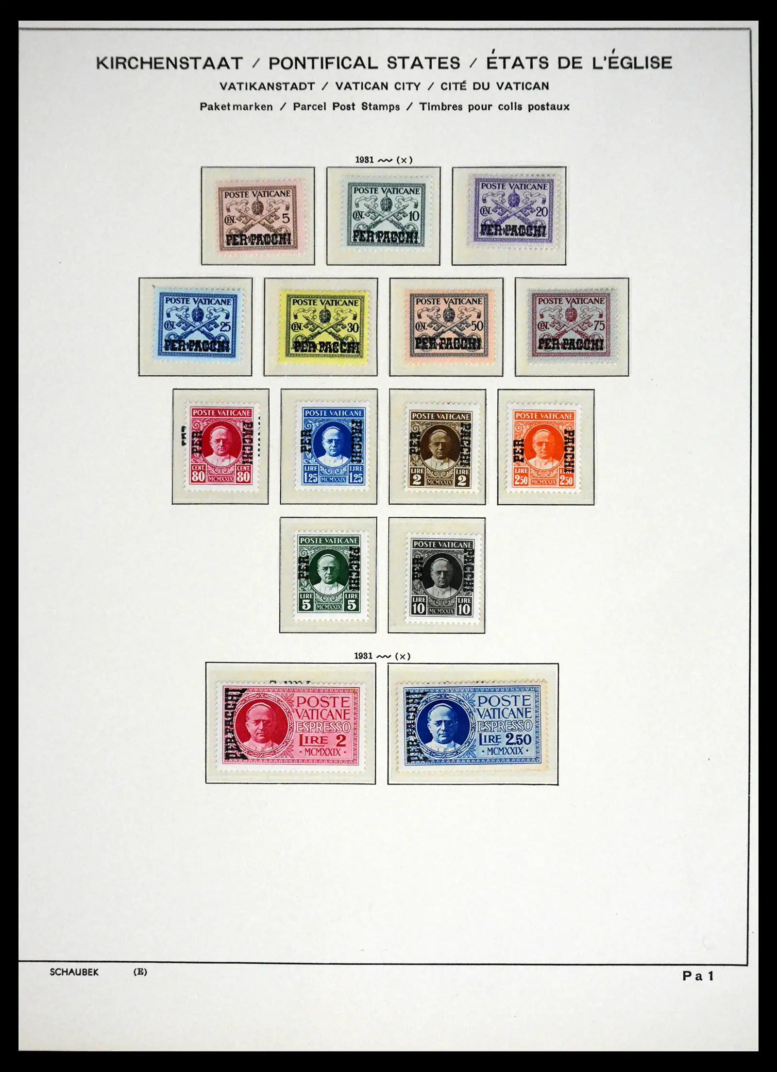 41556 0090 - Stamp collection 41556 Vatican complete 1929-1983.