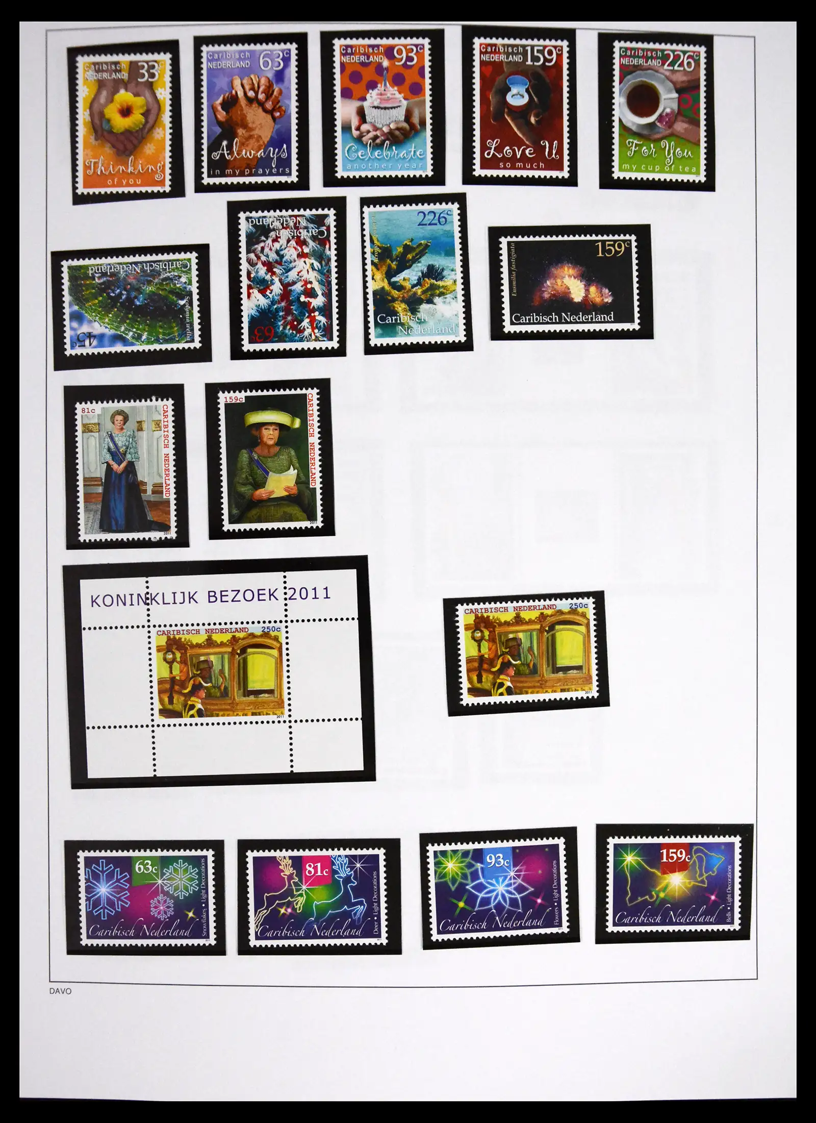 41557 0002 - Postzegelverzameling 41557 Overzee 2010-2019.