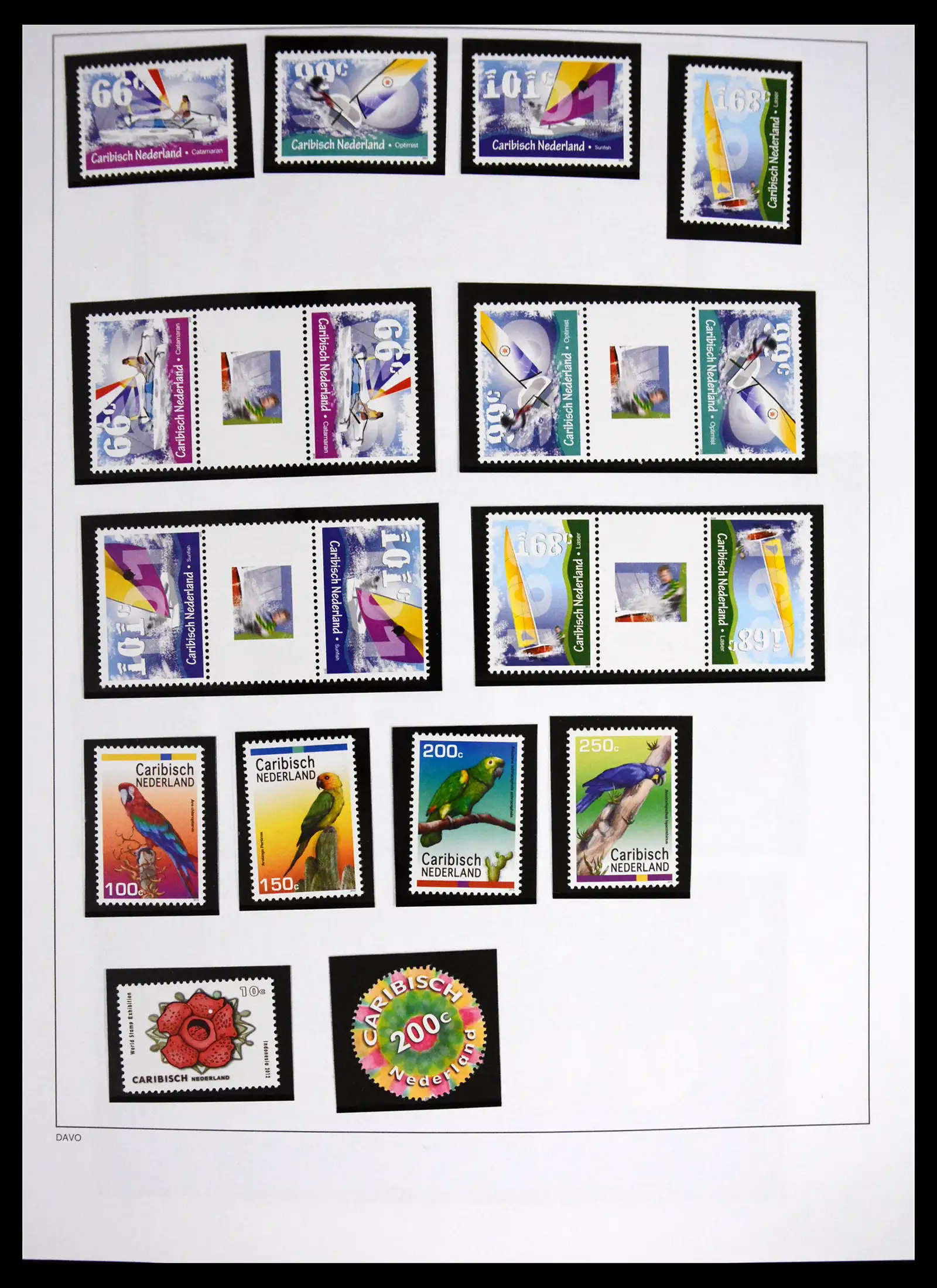 41557 0003 - Postzegelverzameling 41557 Overzee 2010-2019.