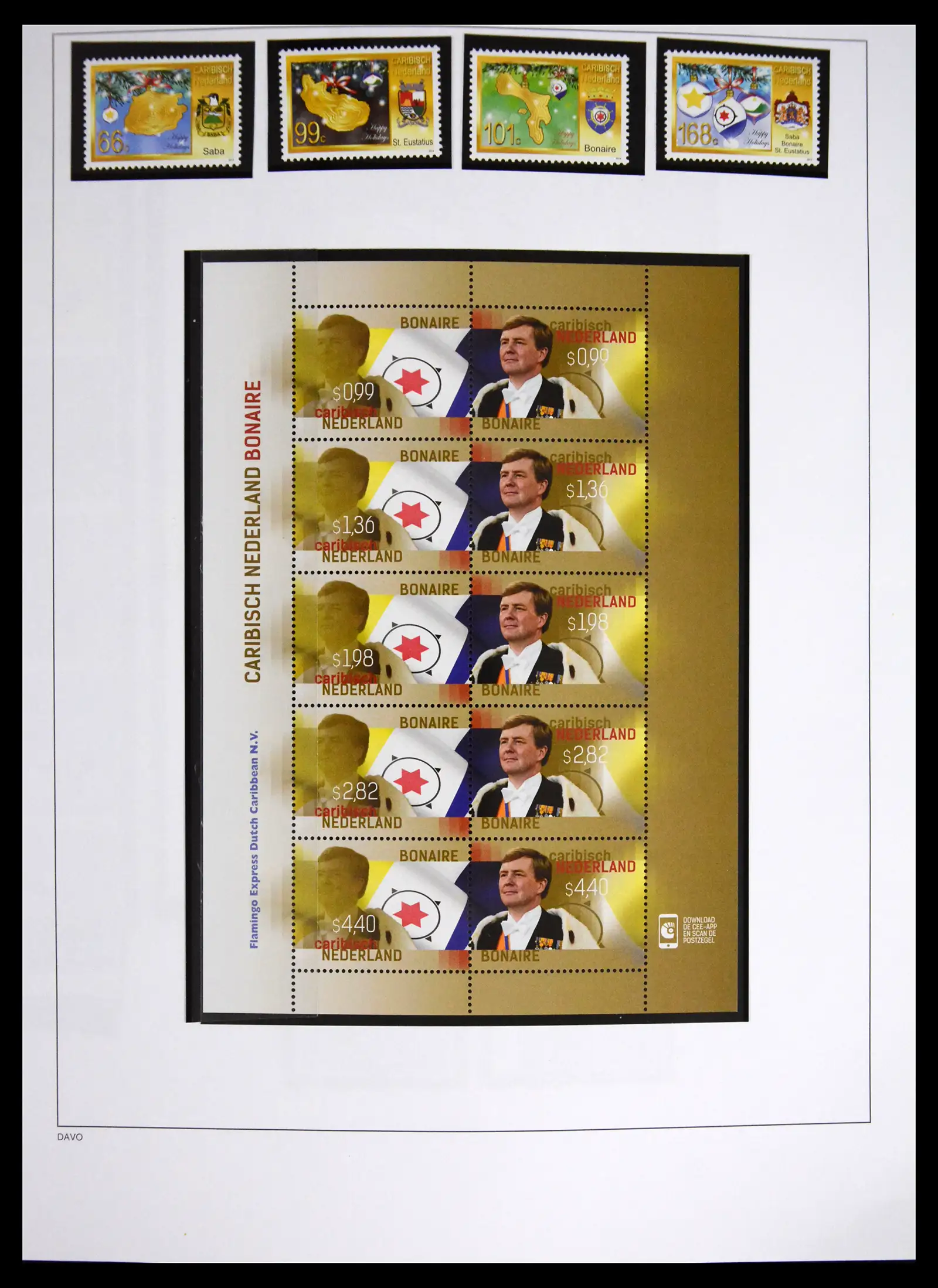 41557 0005 - Postzegelverzameling 41557 Overzee 2010-2019.