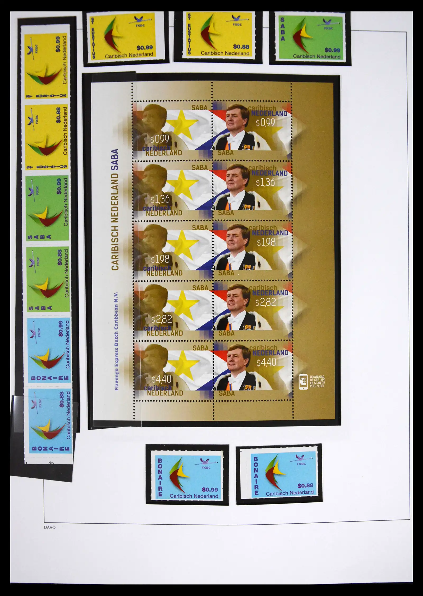 41557 0006 - Postzegelverzameling 41557 Overzee 2010-2019.