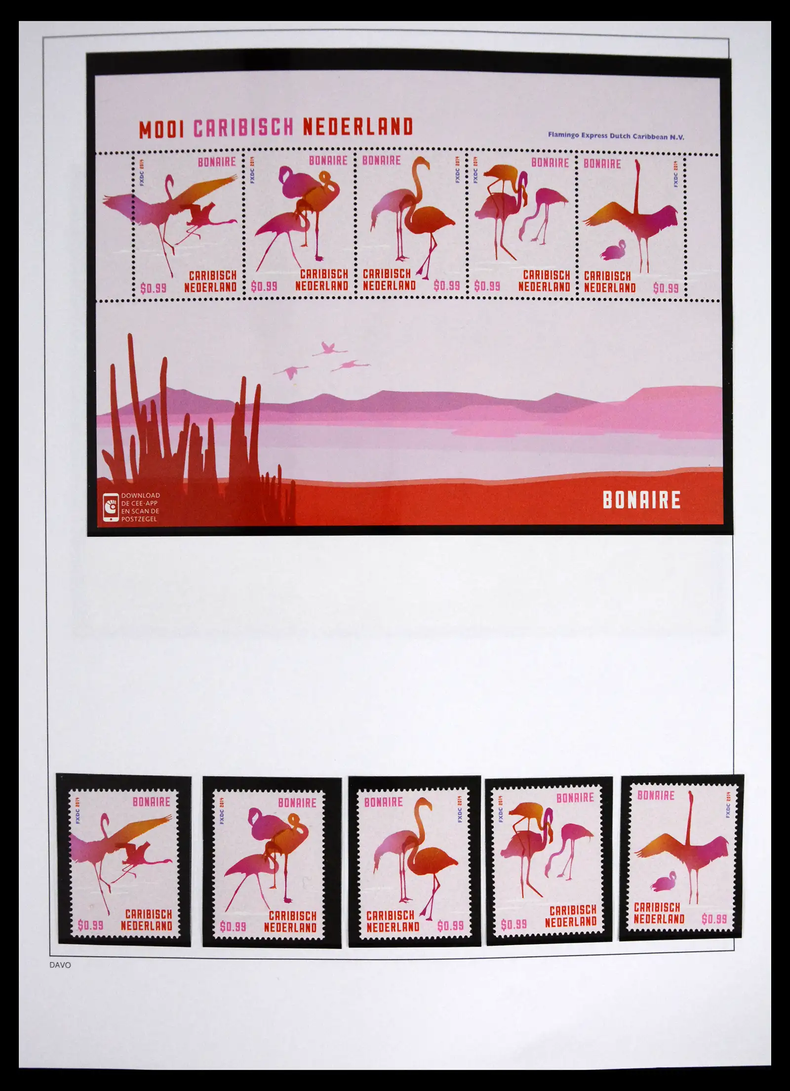 41557 0008 - Postzegelverzameling 41557 Overzee 2010-2019.