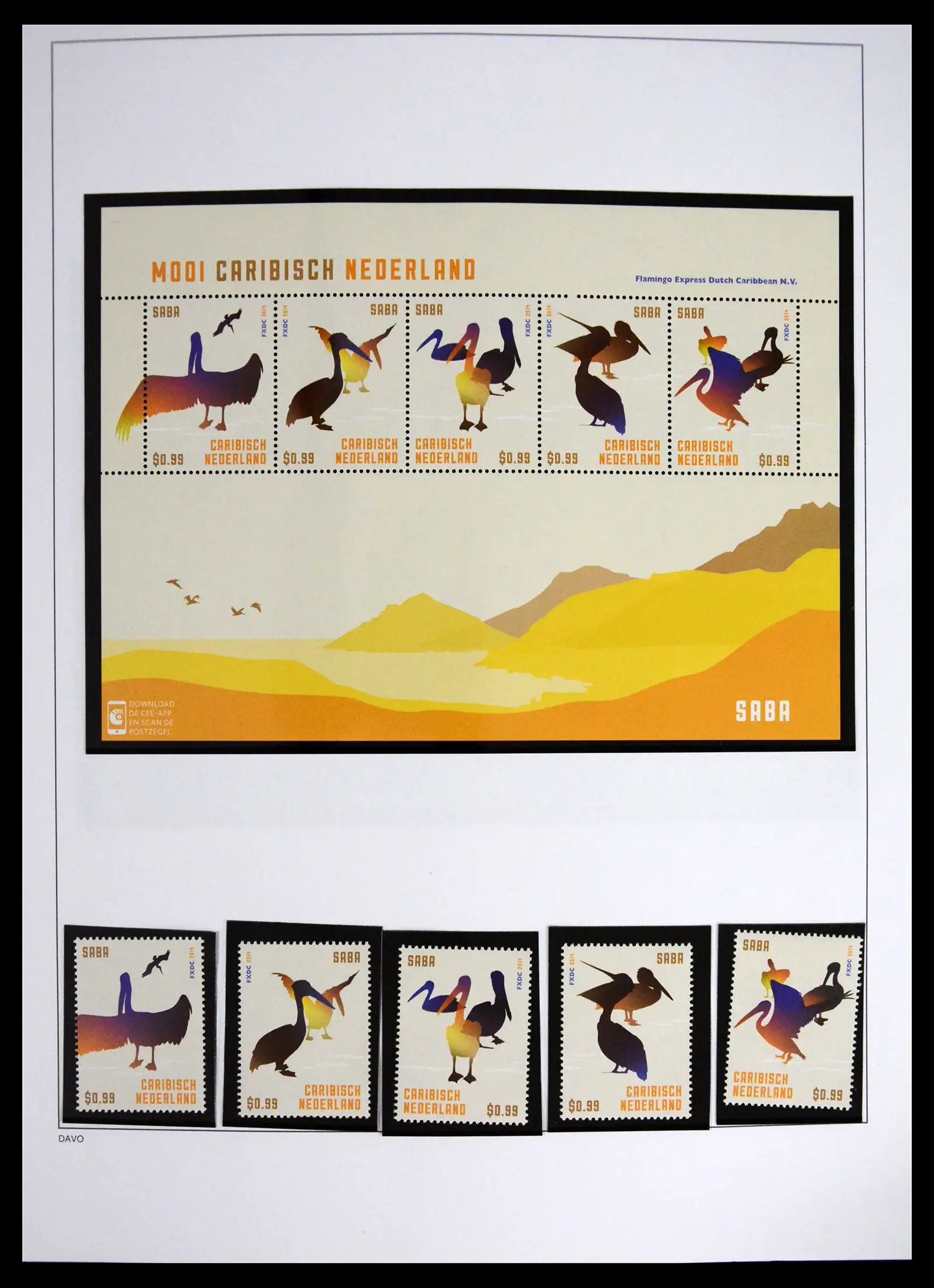 41557 0009 - Postzegelverzameling 41557 Overzee 2010-2019.