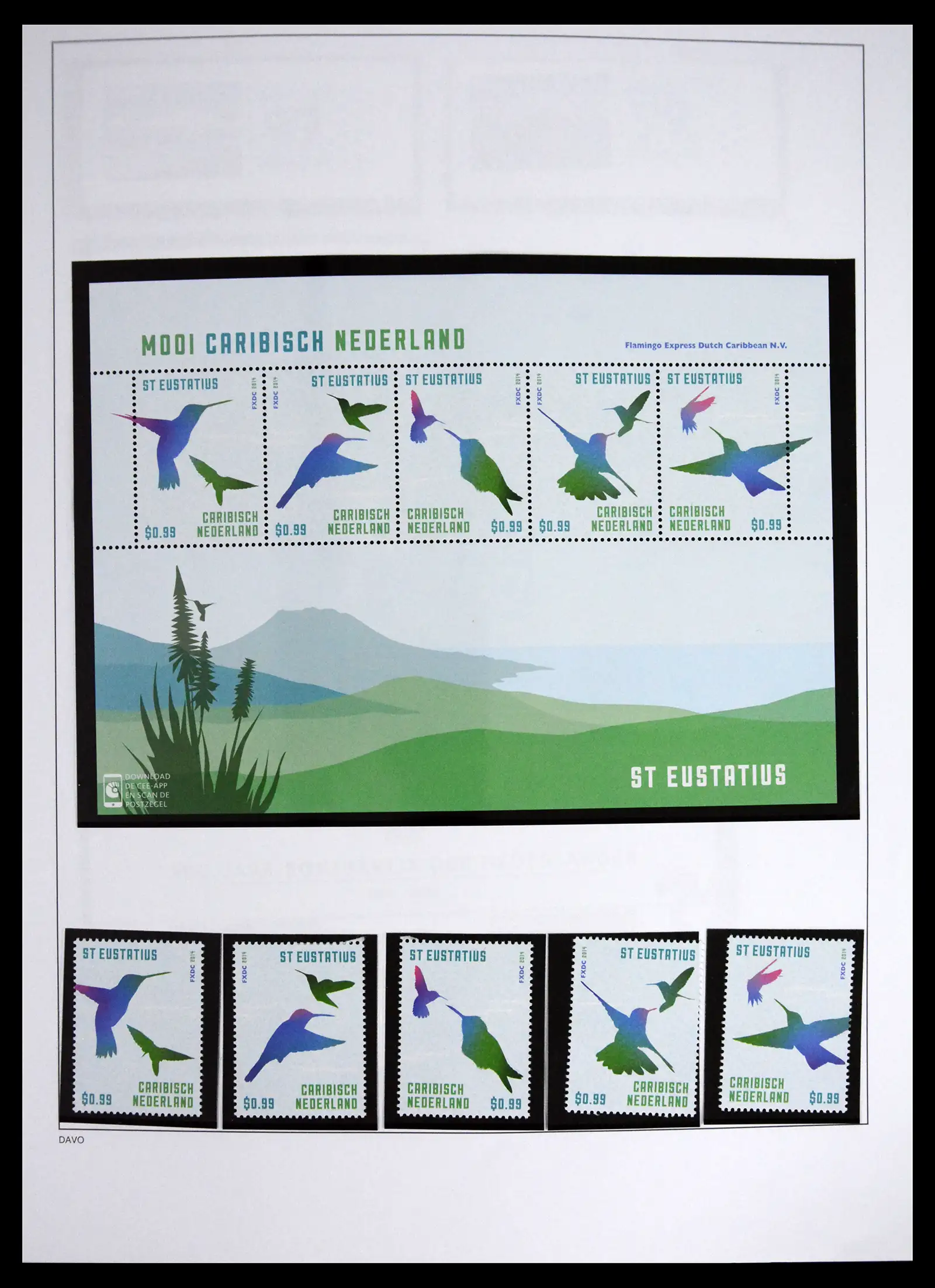 41557 0010 - Postzegelverzameling 41557 Overzee 2010-2019.