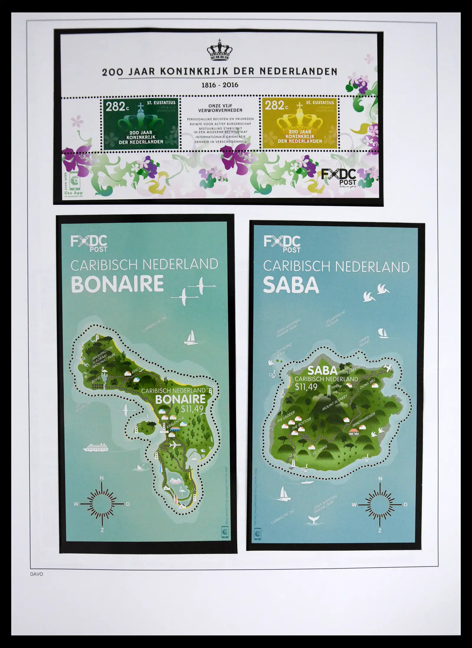 41557 0014 - Postzegelverzameling 41557 Overzee 2010-2019.