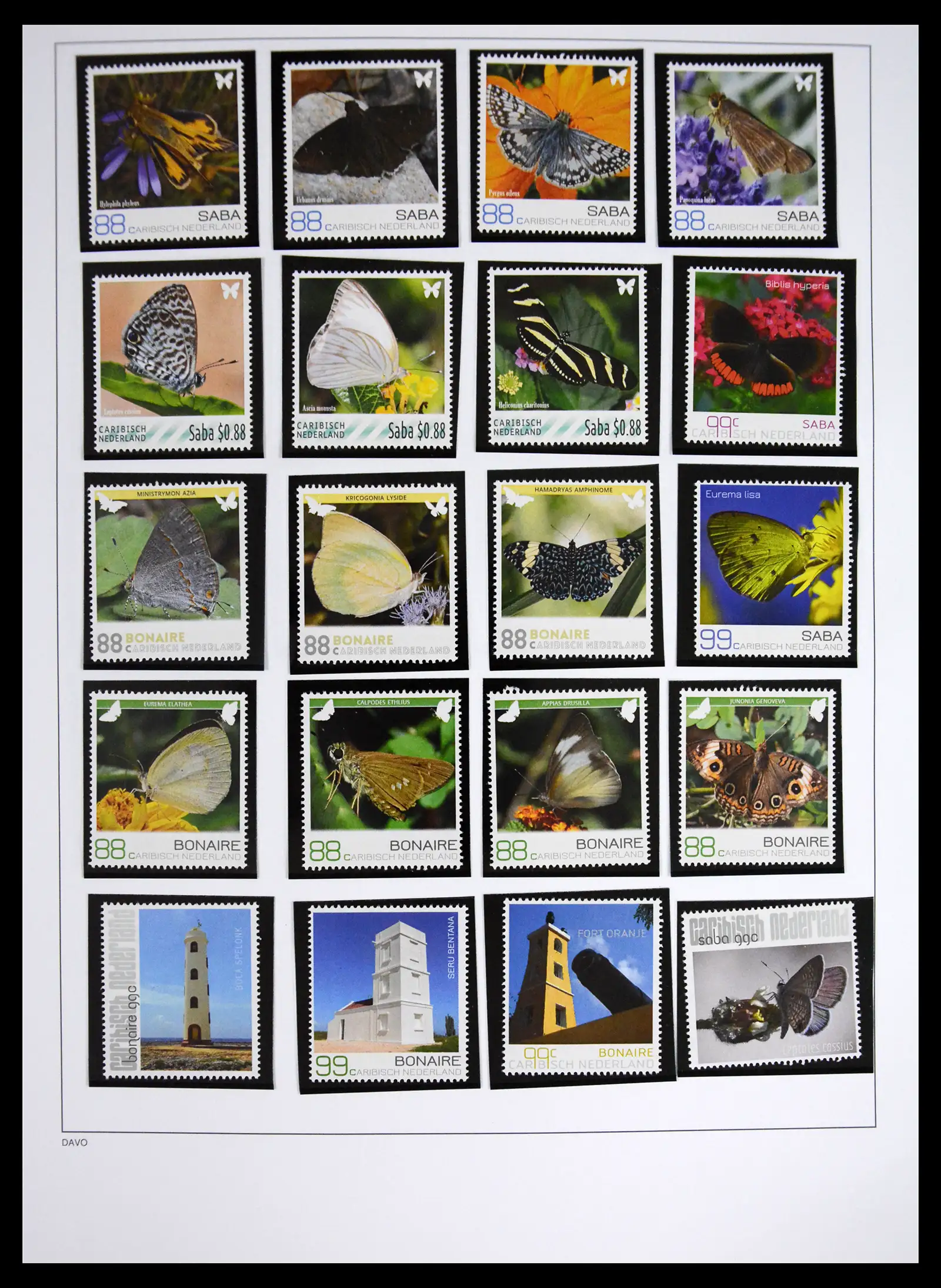 41557 0016 - Postzegelverzameling 41557 Overzee 2010-2019.