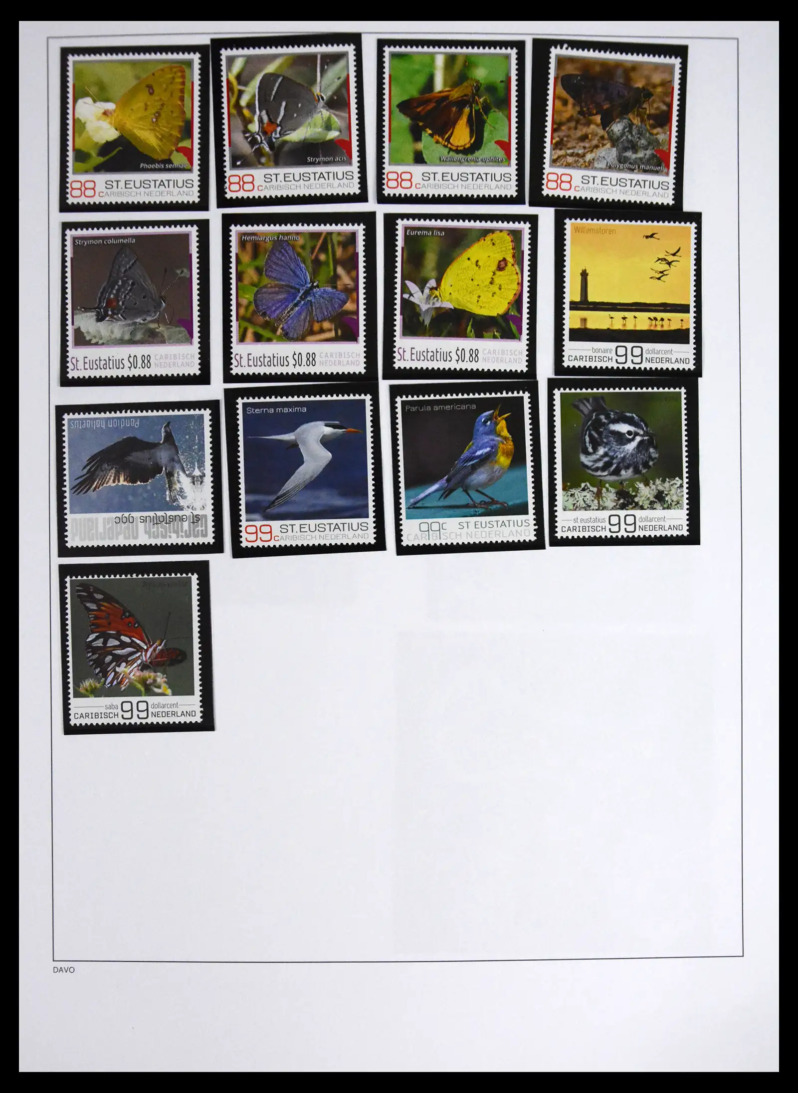 41557 0017 - Postzegelverzameling 41557 Overzee 2010-2019.