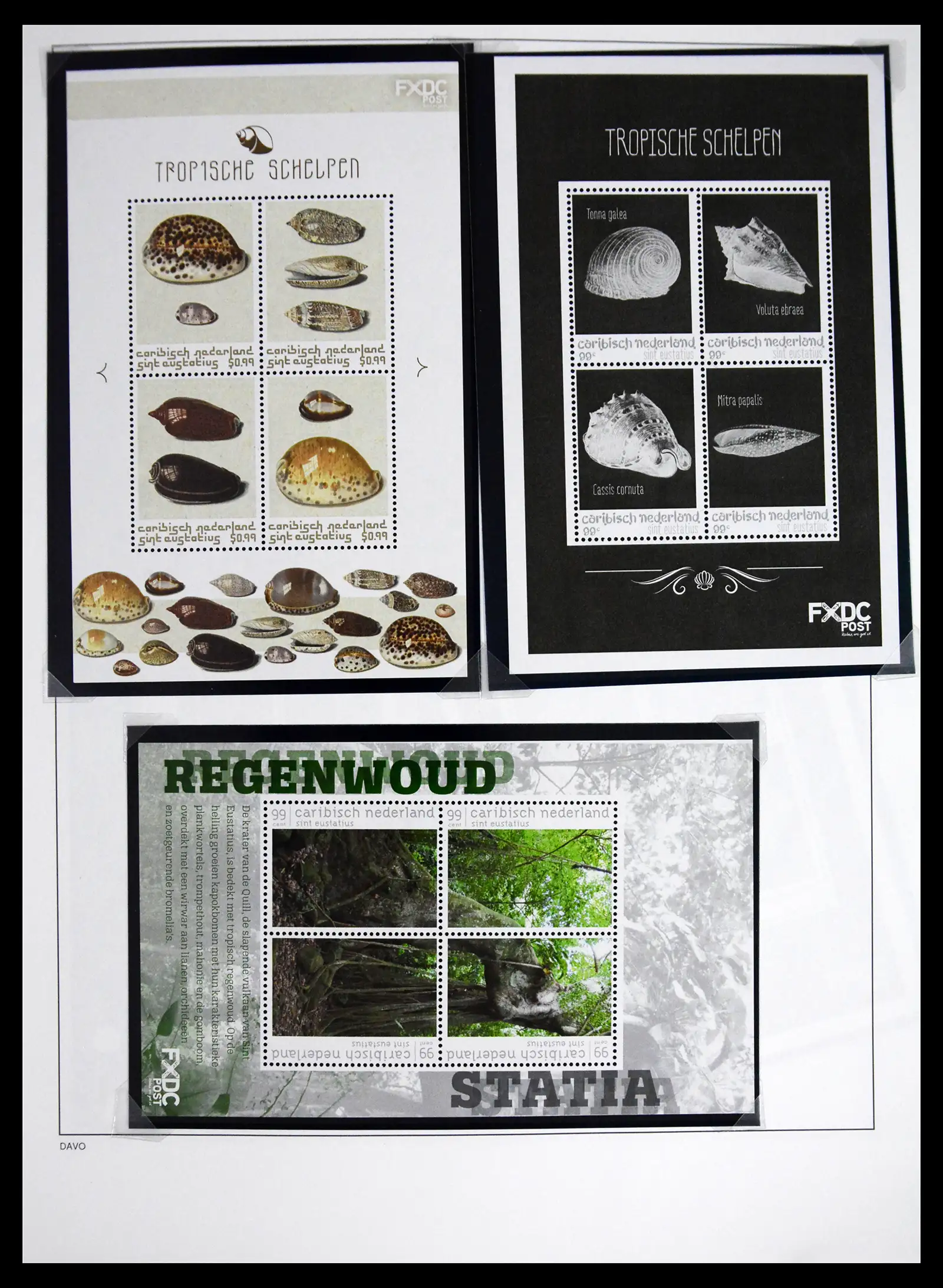 41557 0021 - Postzegelverzameling 41557 Overzee 2010-2019.