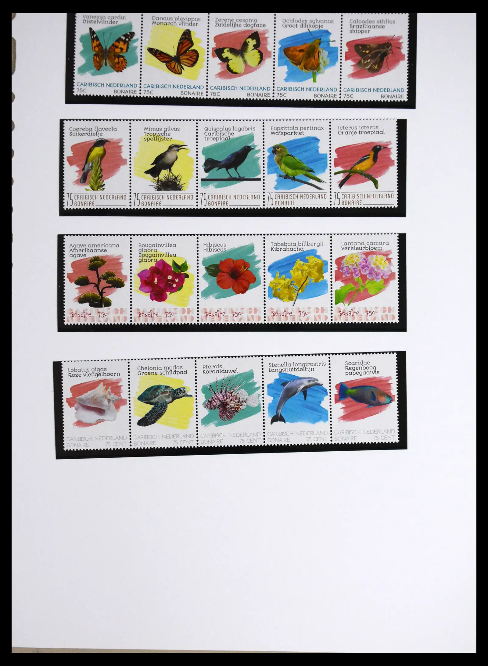 41557 0039 - Postzegelverzameling 41557 Overzee 2010-2019.