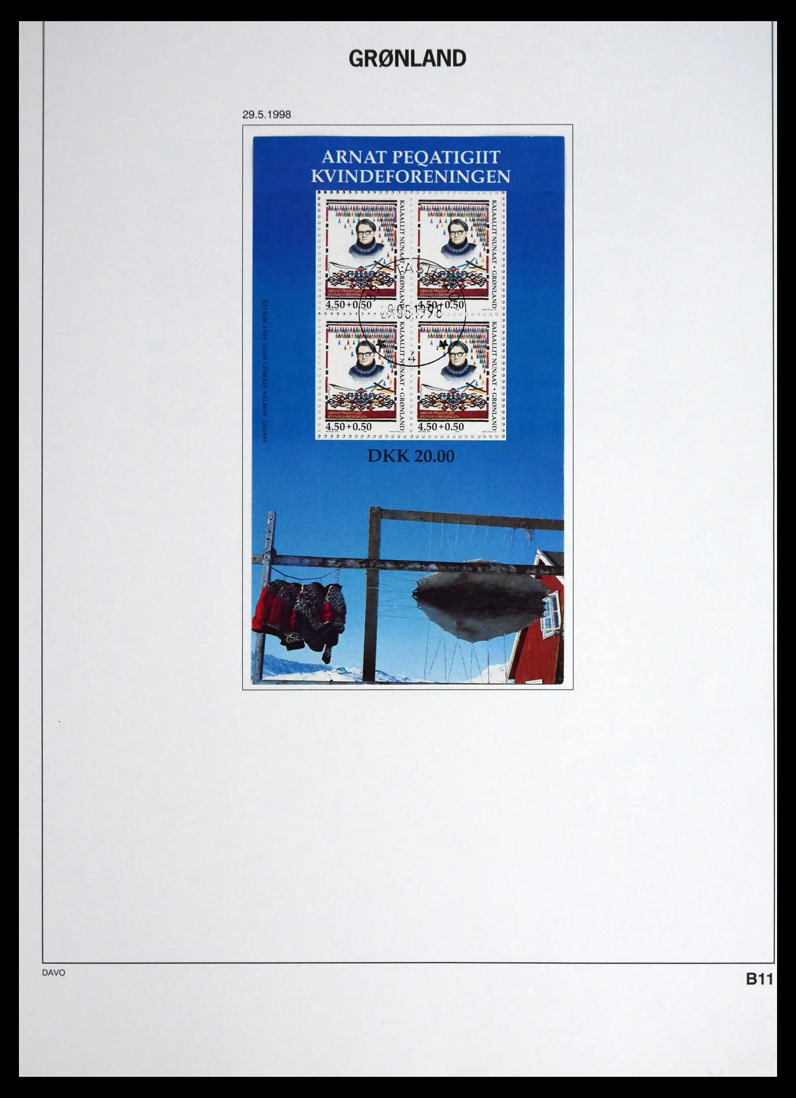41558 0038 - Stamp collection 41558 Greenland 1938-1998.