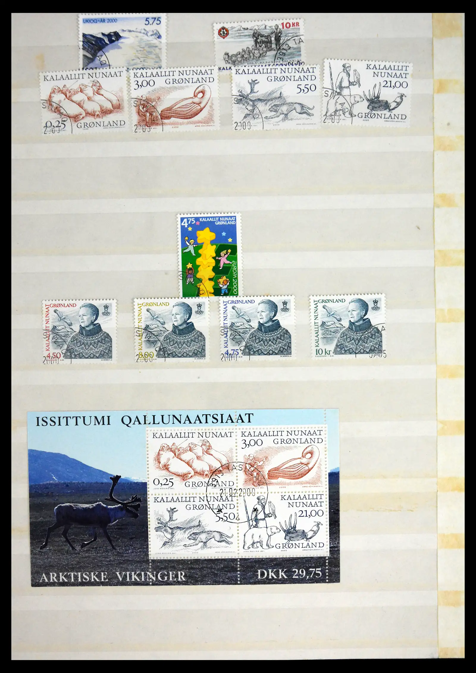 41558 0040 - Stamp collection 41558 Greenland 1938-1998.