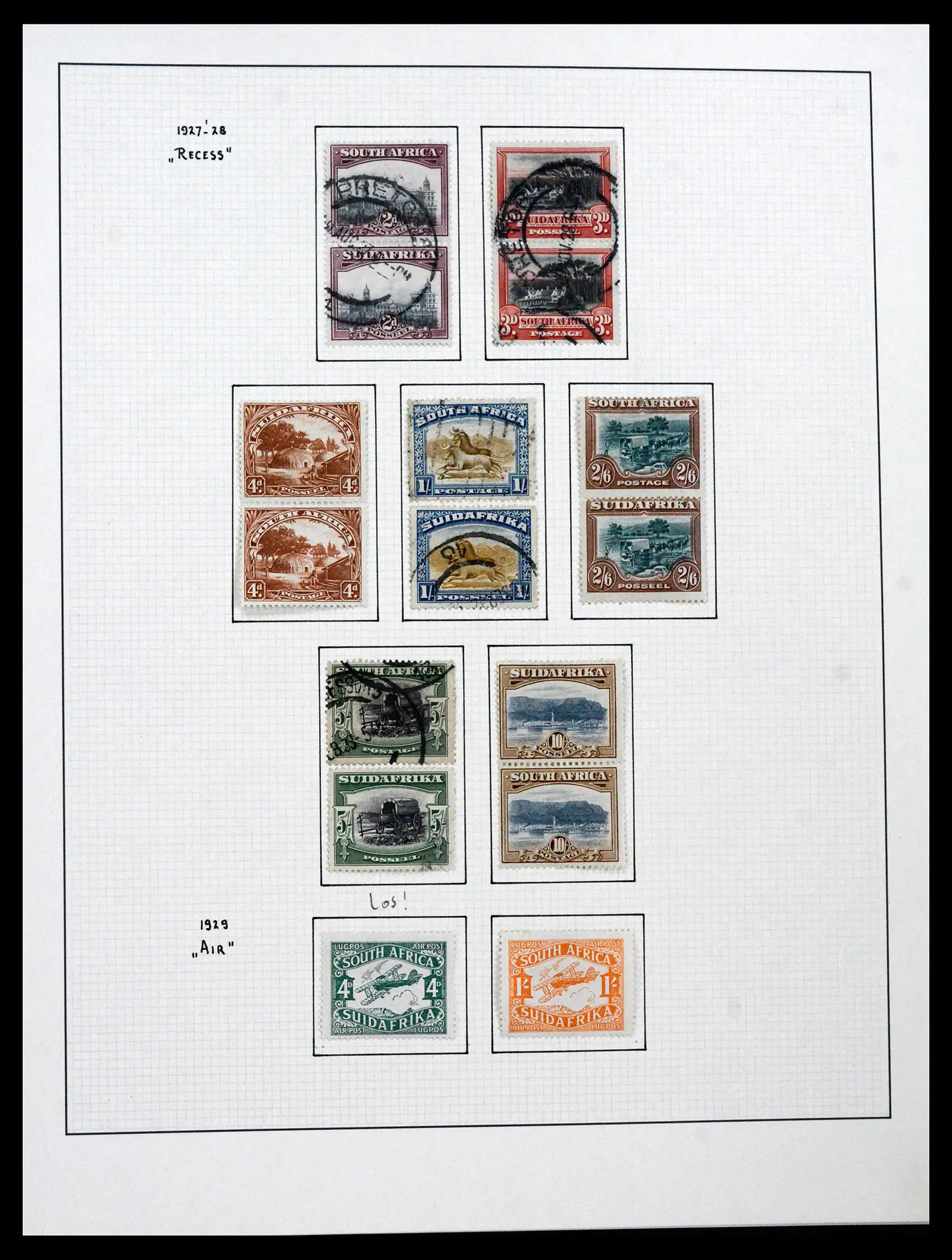 41559 0003 - Stamp collection 41559 South Africa / South West Africa 1913-1961.