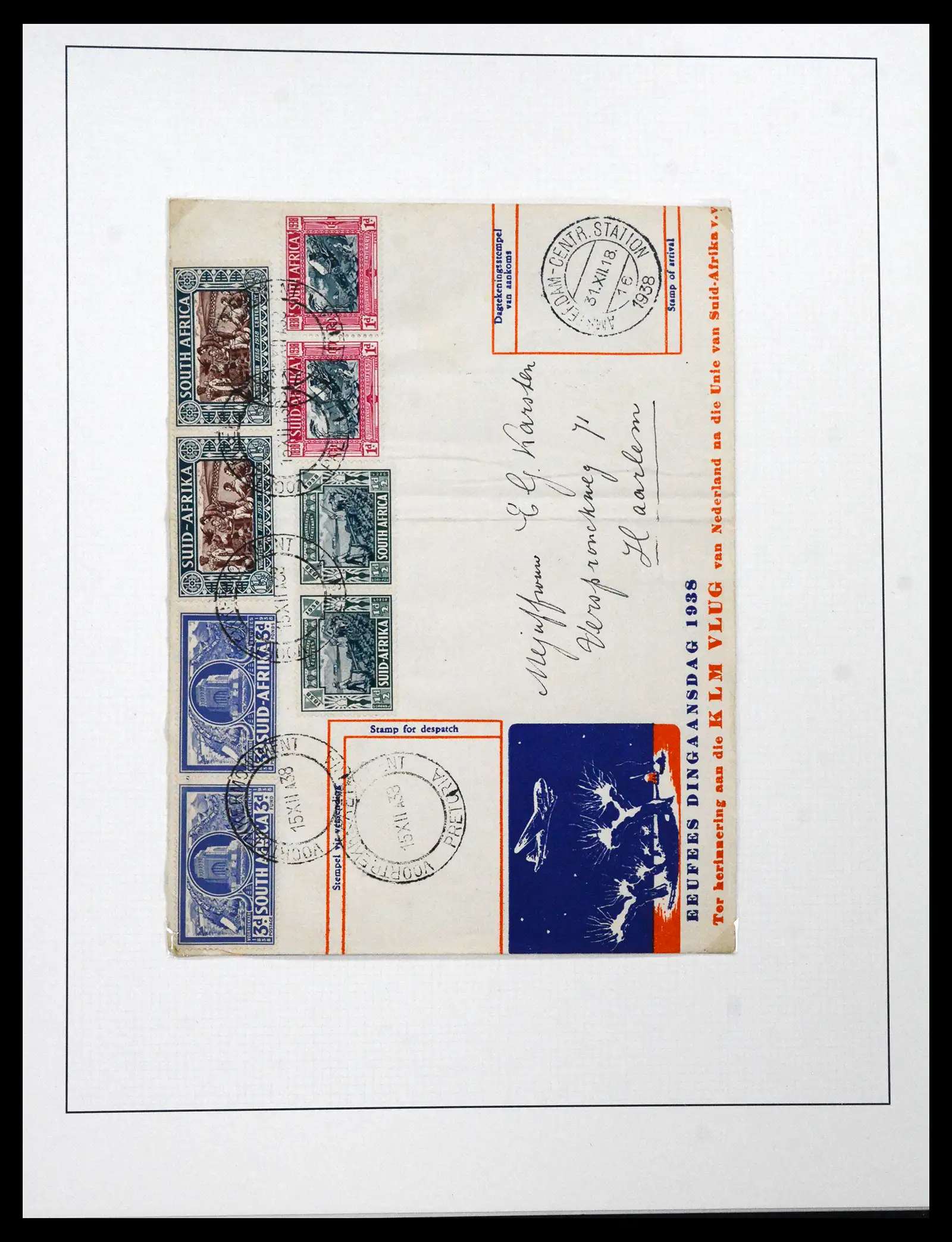 41559 0010 - Stamp collection 41559 South Africa / South West Africa 1913-1961.